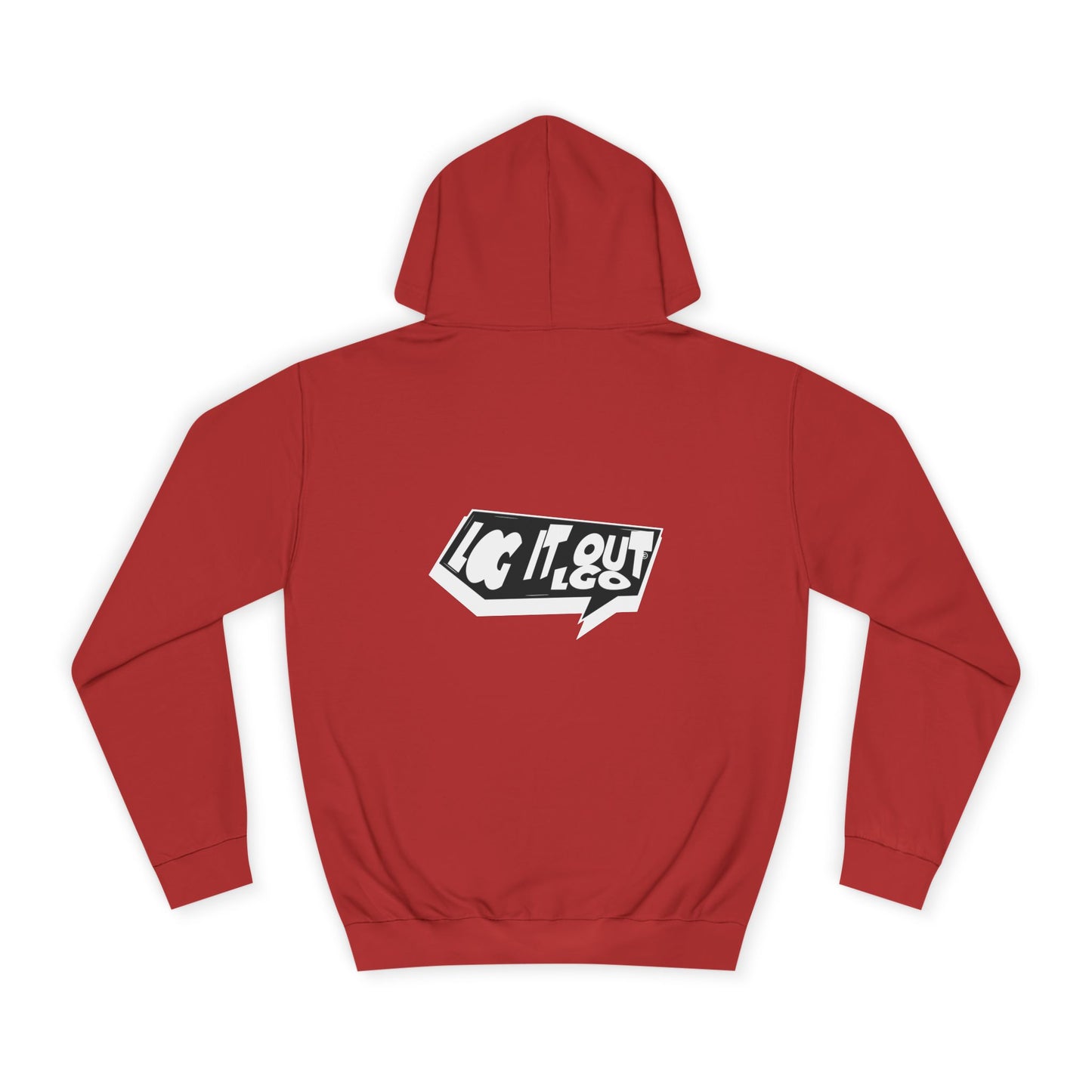 Chill Vibes Unisex Log it out Hoodie - Perfect for Campus Wear, Gifts, Casual Outfits, Fall/Winter Style, Cozy Fashion