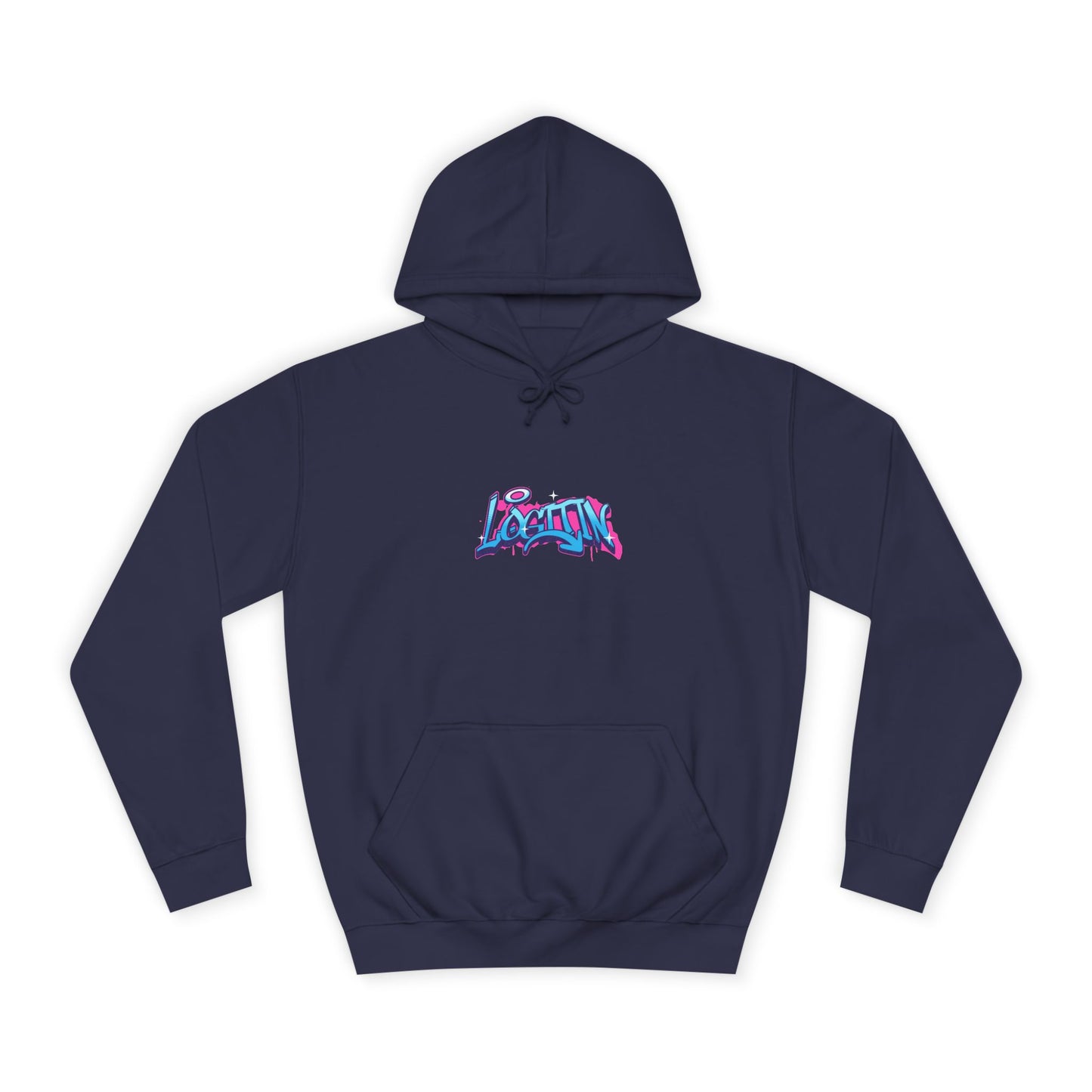 Vibrant Log it in Hoodie, Unisex Cozy Sweatshirt, Trendy Streetwear, Perfect for Life, Gift for Stylish Fall Apparel