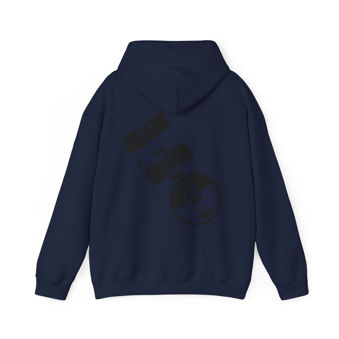 Log it out Unisex Heavy Blend™ Hooded Sweatshirt