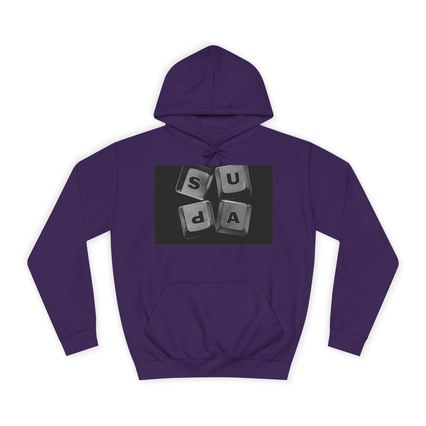 Unisex Hoodie with Graphic Design, Casual Wear, Cozy Layering,Spirit Wear