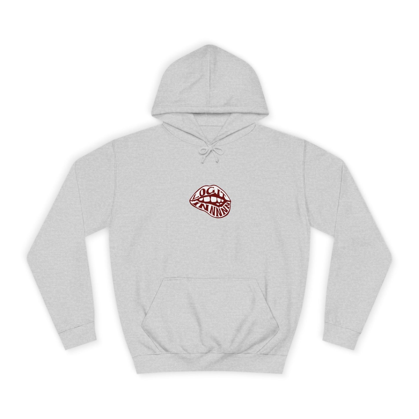 Trendy Unisex Hoodie with Bold Log it in Design, Stylish trendy Wear, Cozy Sweatshirt, Casual Outfit, Fun Gift