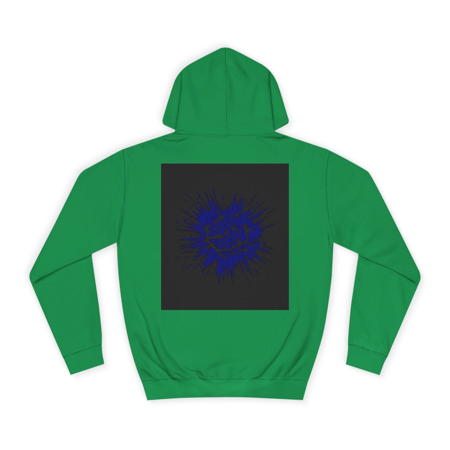 Unisex Supa Supa Hoodie with Bold Graphic Design, Comfortable Casual Wear, Ideal for Everyday, Perfect for Gifting, Spring and Fall Fashion