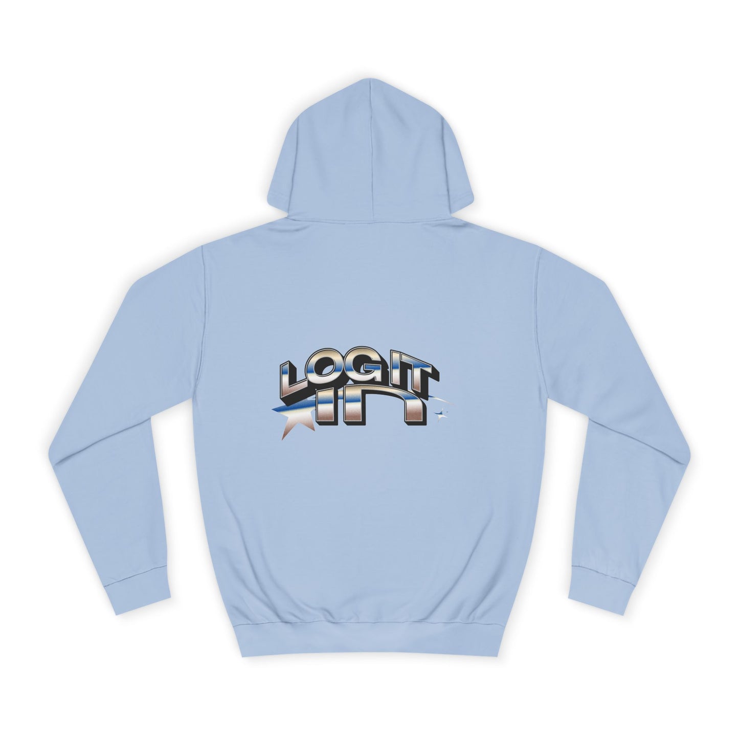 Unisex Hoodie - Log it in Design, Ideal, Cozy Gift, Custom Apparel, Perfect for Graduation, Casual Wear