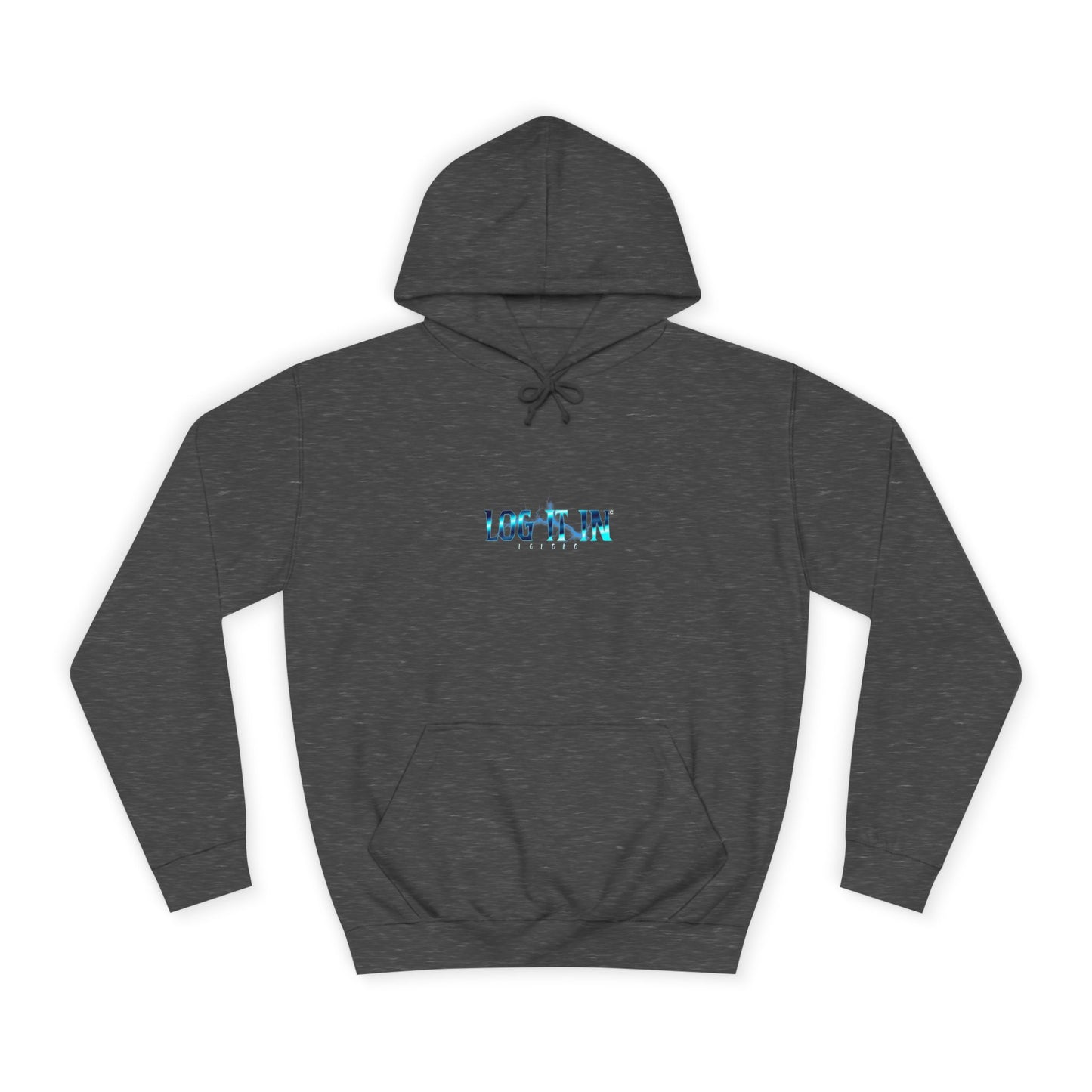 Unisex Hoodie with LOG IT IN Design - Casual Wear, Perfect Gift, Events, and Cozy Days