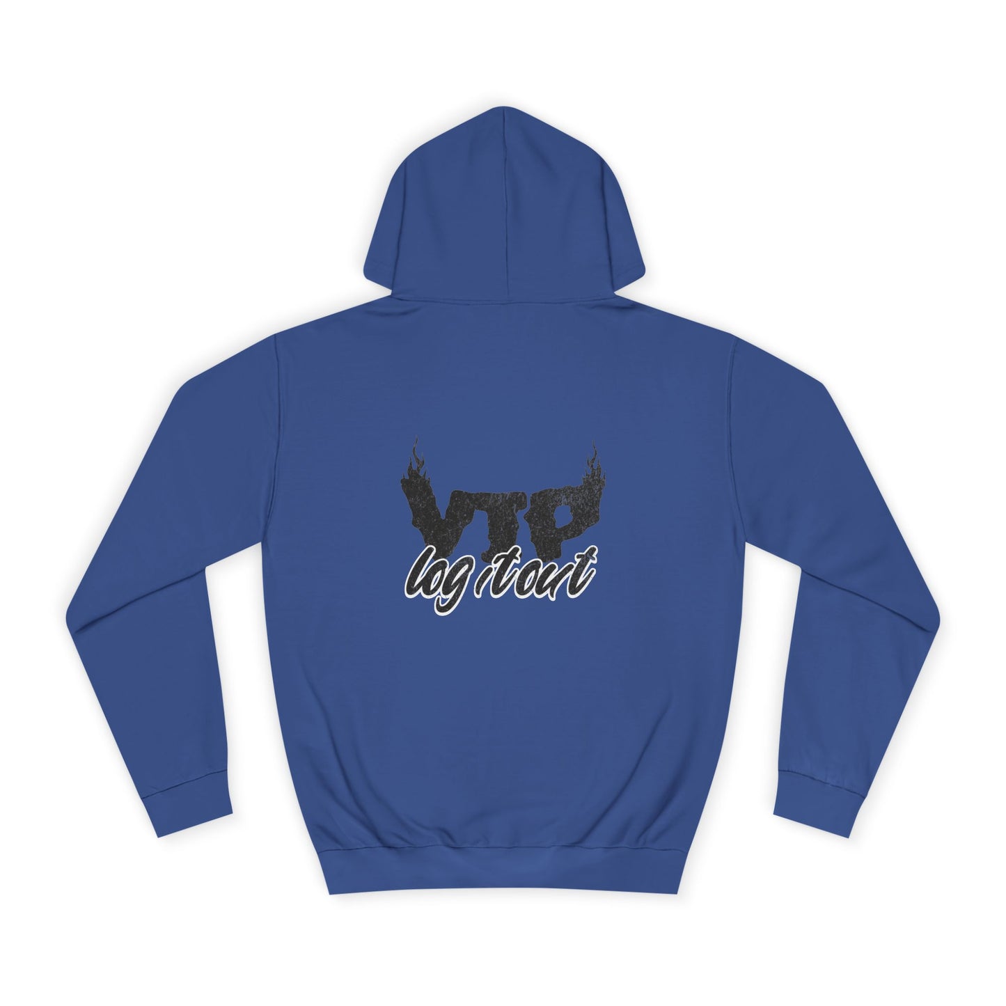 Unisex Log it Out Hoodie with Bold Logo, Casual Streetwear, Perfect for Any Thing, Comfortable Gift for Everyday Wear