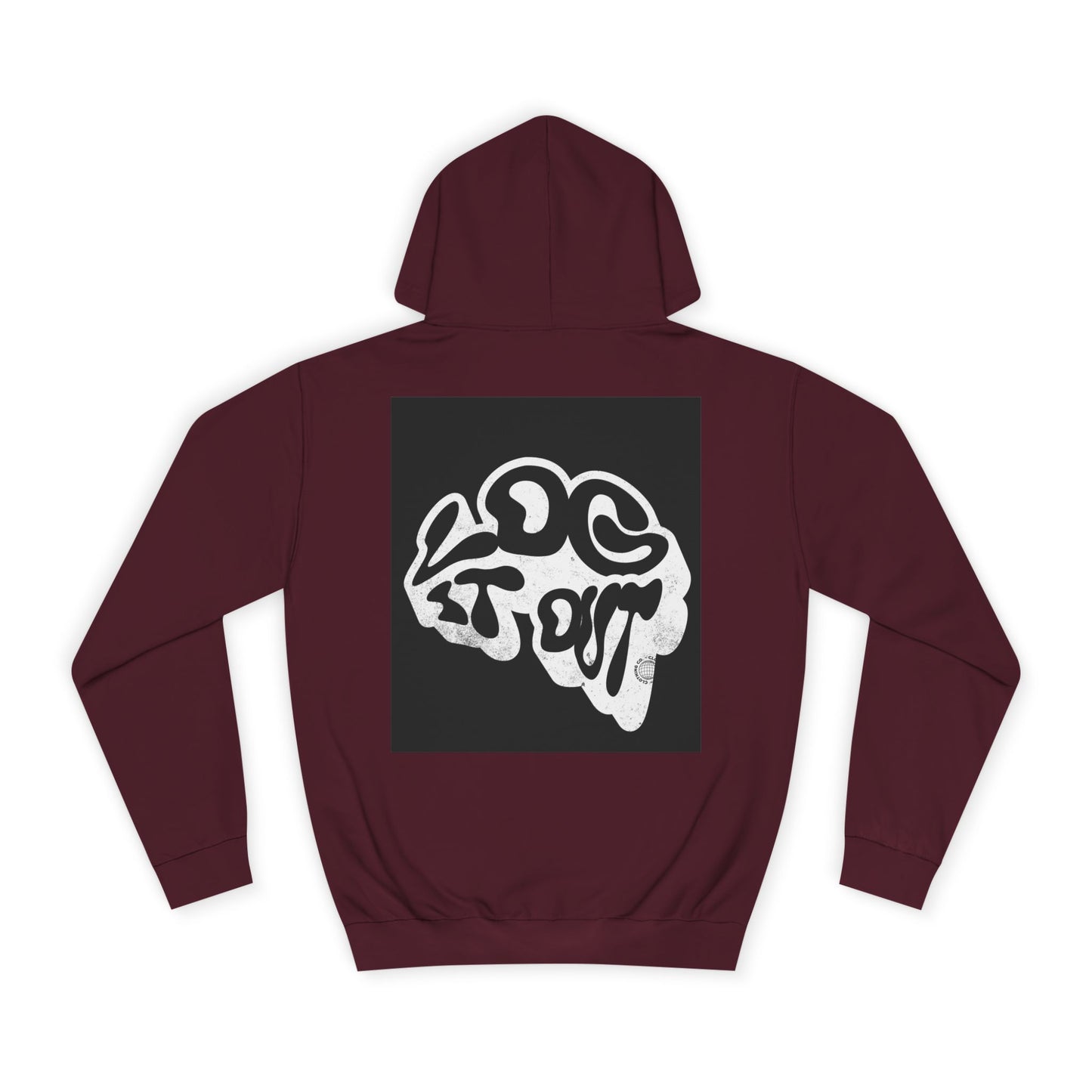 Unisex Log it out Hoodie | Trendy Graphic Sweatshirt, Cozy Casual wear, trendy Gear, Unique Gift Idea, Everyday Comfort