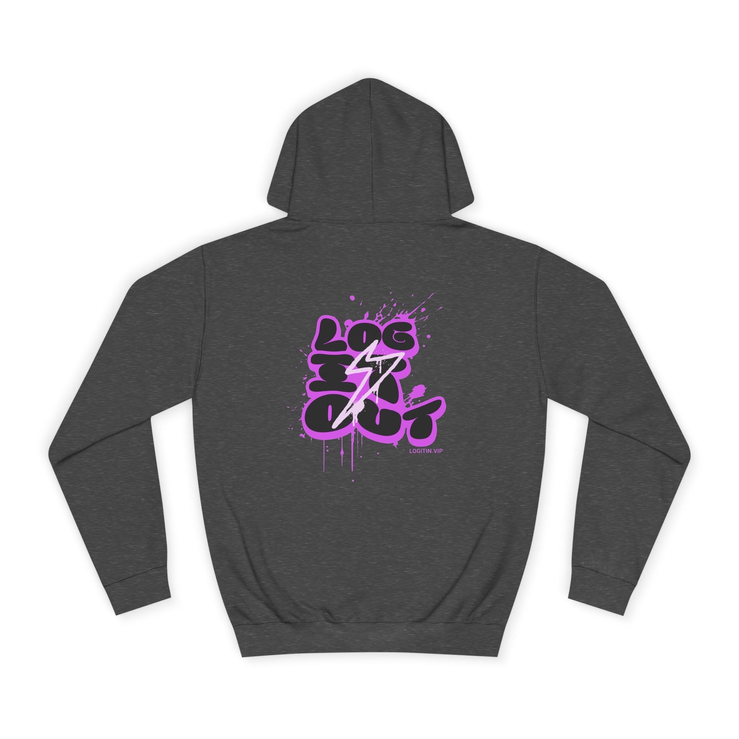 Unisex Hoodie - Log It Out Trendy Street Wear