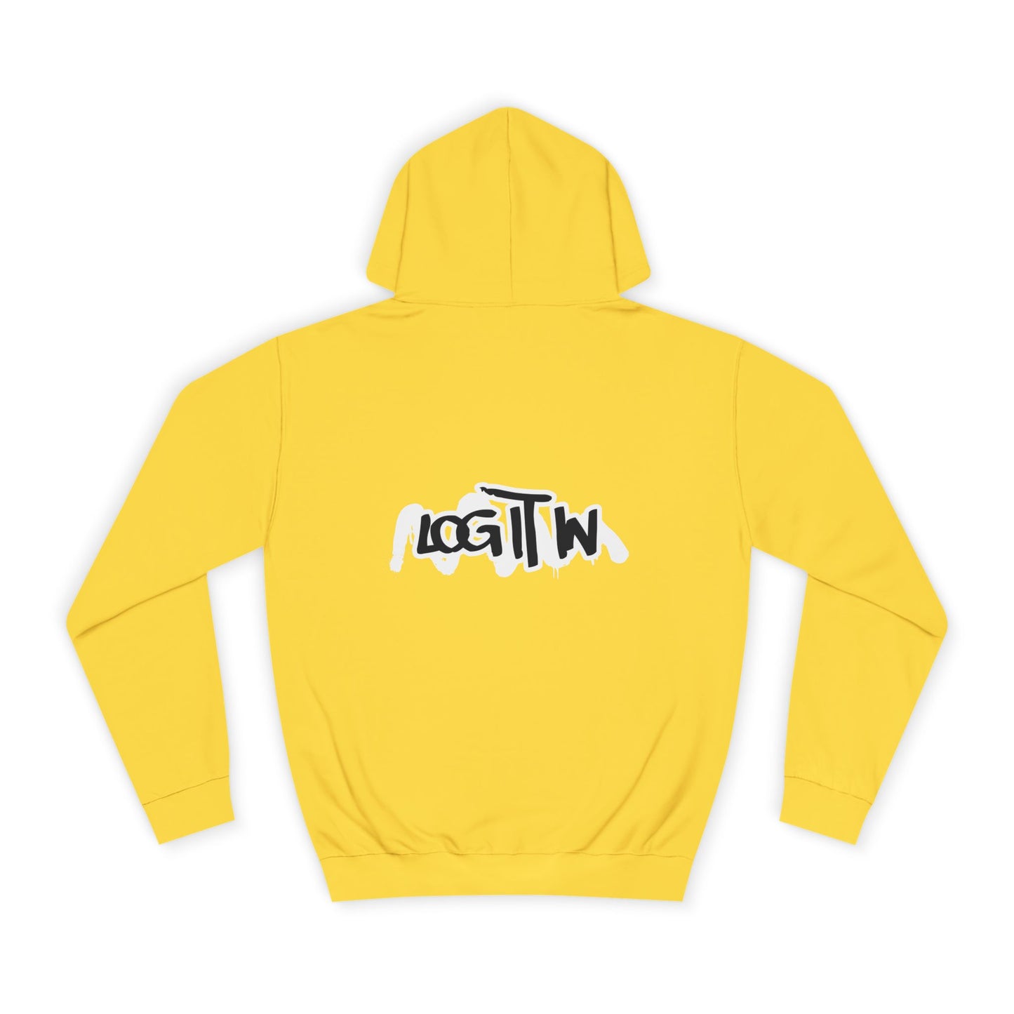 Unisex Log it in Hoodie with Trendy Graphic, Stylish Casual Wear, Gift, Apparel, Cozy Sweatshirt for Every Occasion