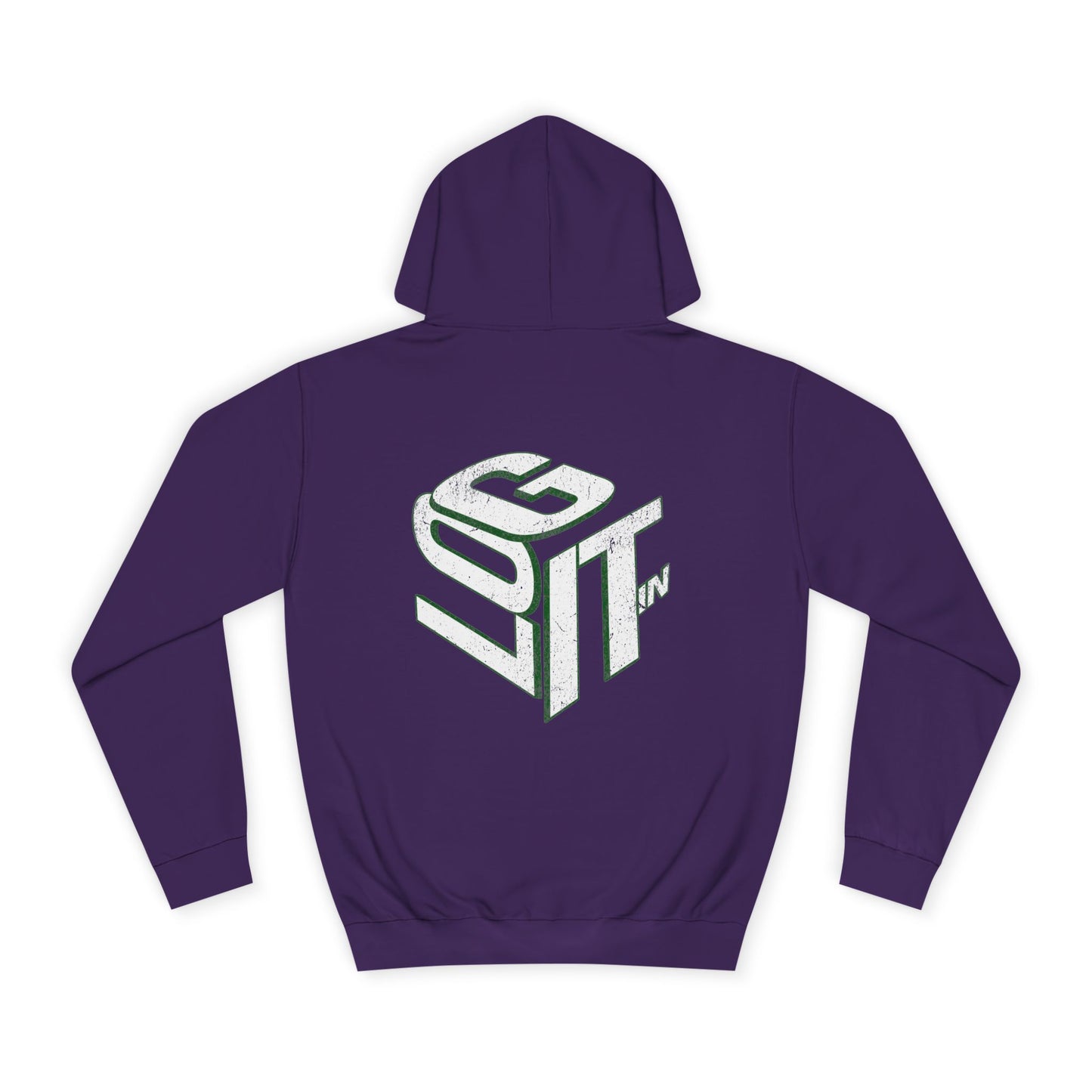 Stylish Unisex Hoodie with Design, Log it in Sweatshirt, Casual Hoodie, Modern Apparel, Unique Gear