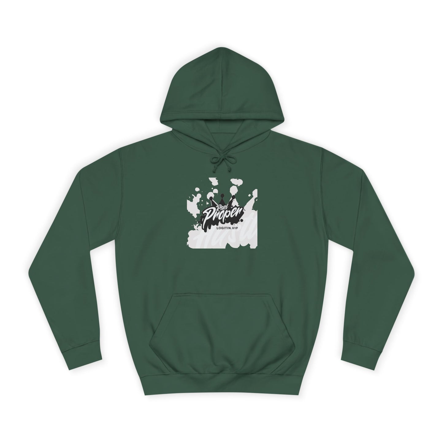Unisex Hoodie with 'Real Proper' Design | Stylish Casual wear ,Events, Lounge, Gift Idea