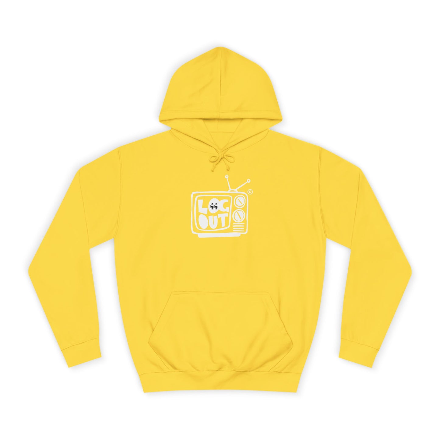 Unisex LOG OUT Hoodie, Cozy Wear, Casual Style, Gift, Trendy Spirit, Everyday Comfort