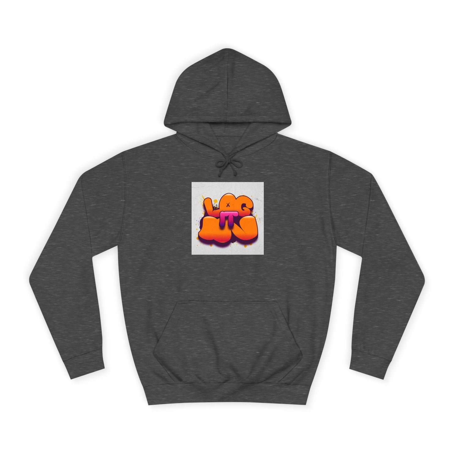 Vibrant Graffiti Log it in Hoodie, Trendy Sweatshirt, Casual Streetwear, Unique Gift, Artsy Apparel