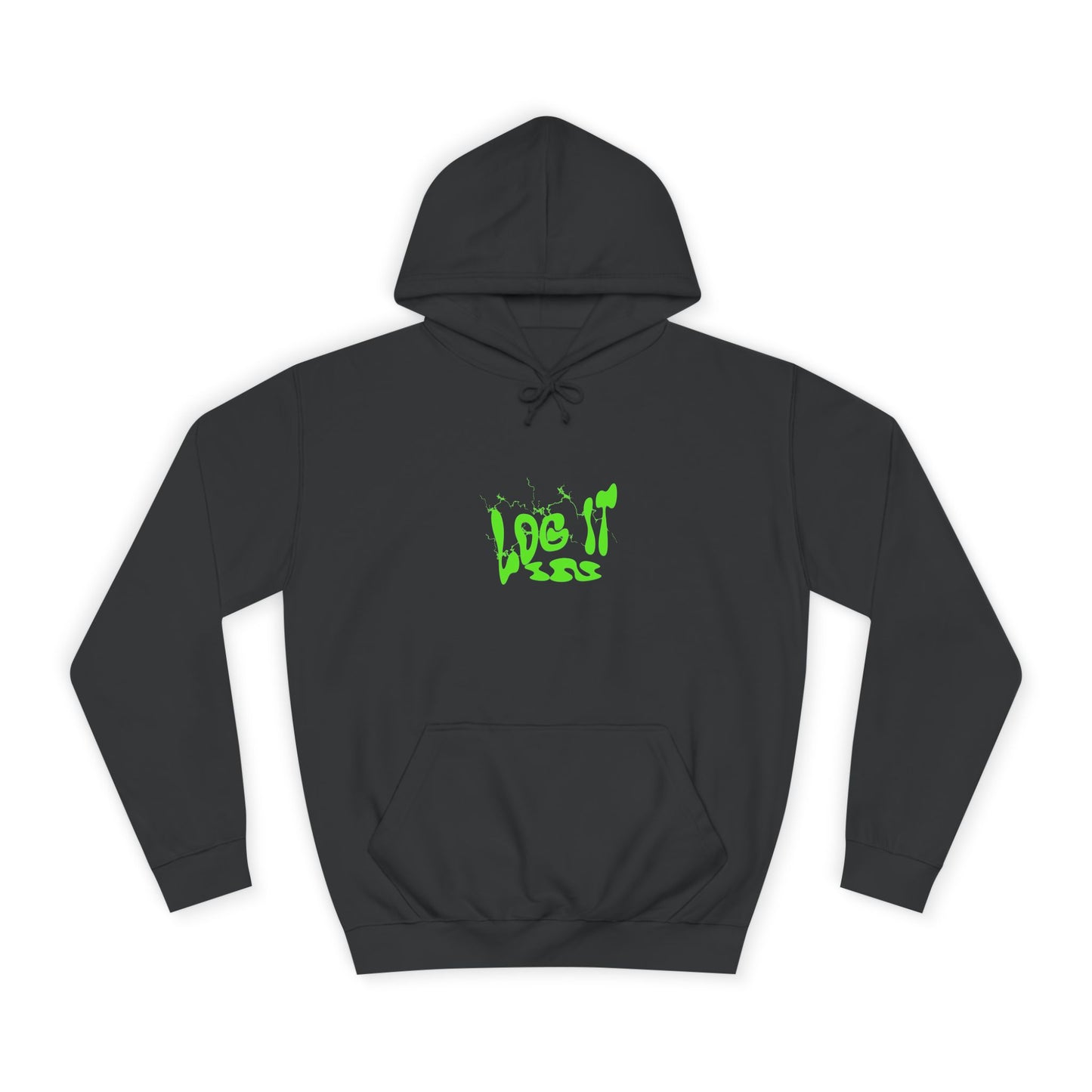 Unisex Log it in Hoodie - Urban Chill wear forTrendsetters, Perfect for Every day Life, Gifts, and Casual Outings