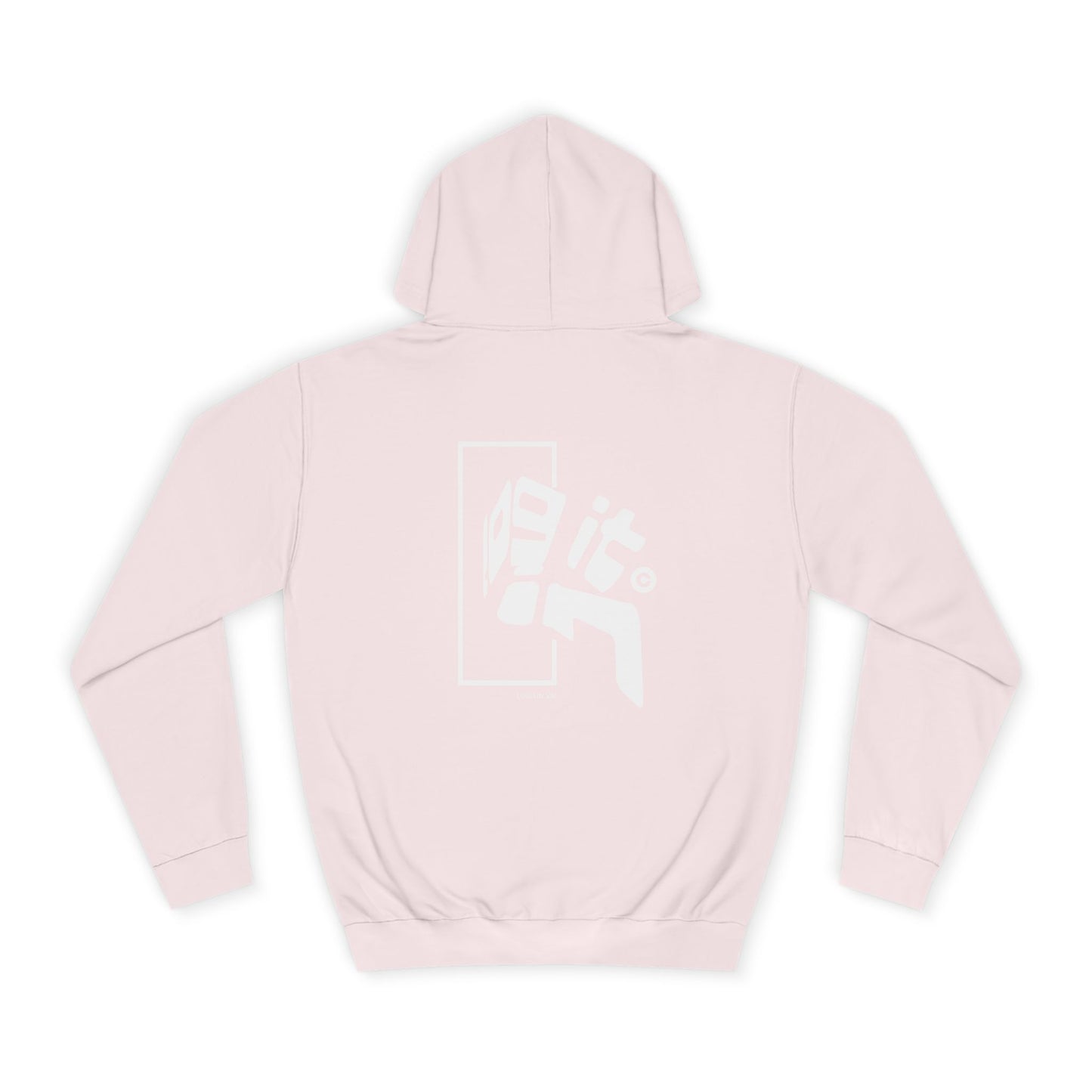 Unisex Log it in Hoodie with Bold Graphic, Casual Wear, Custom Apparel, Gift, Trendy Streetwear