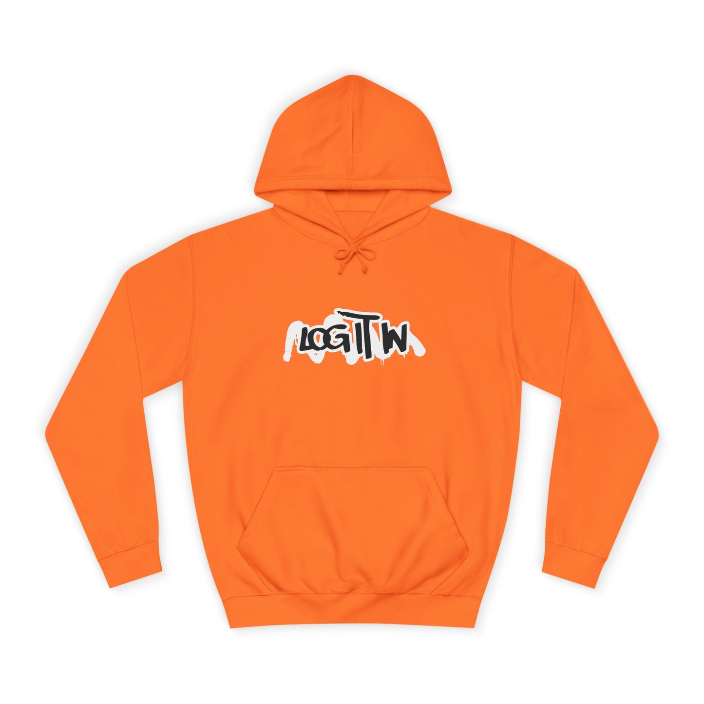 Unisex Log it in Hoodie with Trendy Graphic, Stylish Casual Wear, Gift, Apparel, Cozy Sweatshirt for Every Occasion