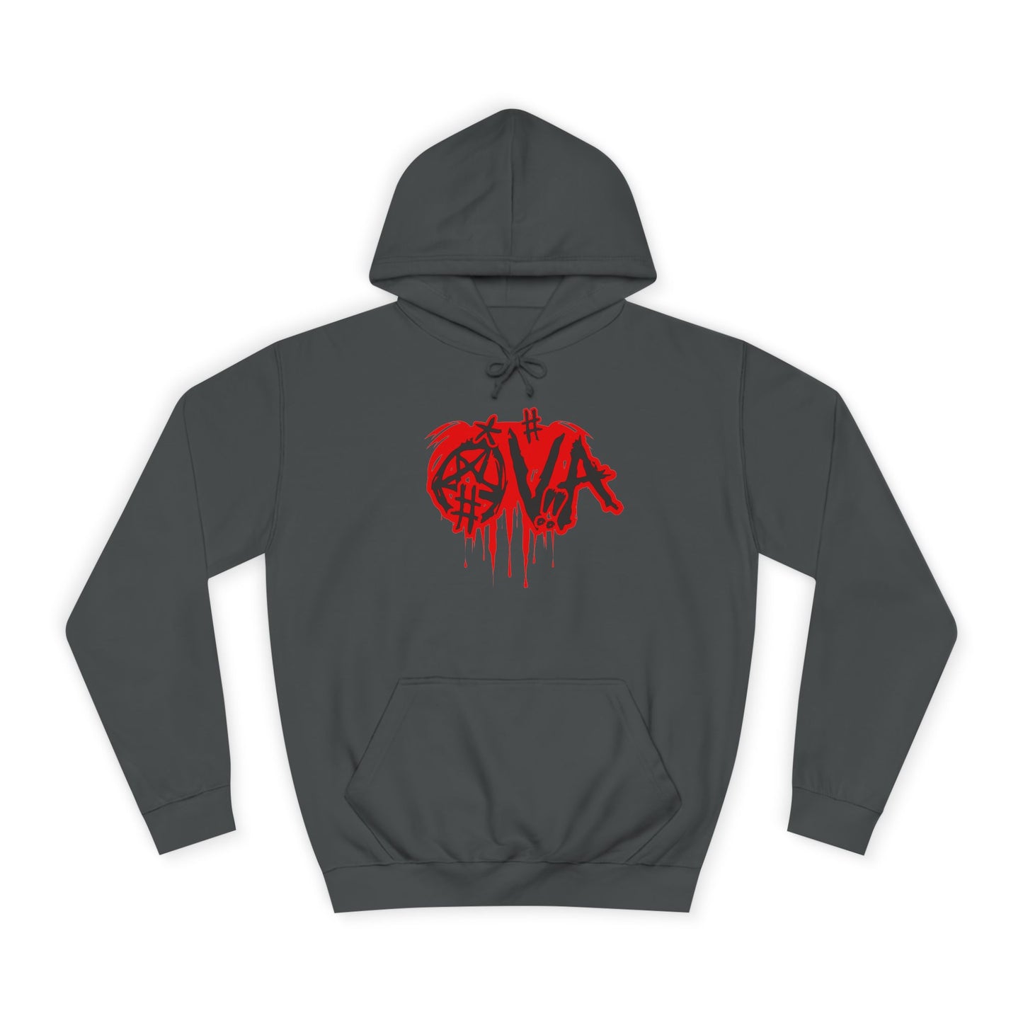 Edgy Unisex Hoodie with Graffiti-Style Print, Urban Streetwear, Apparel, Gift for any body, Casual Fashion