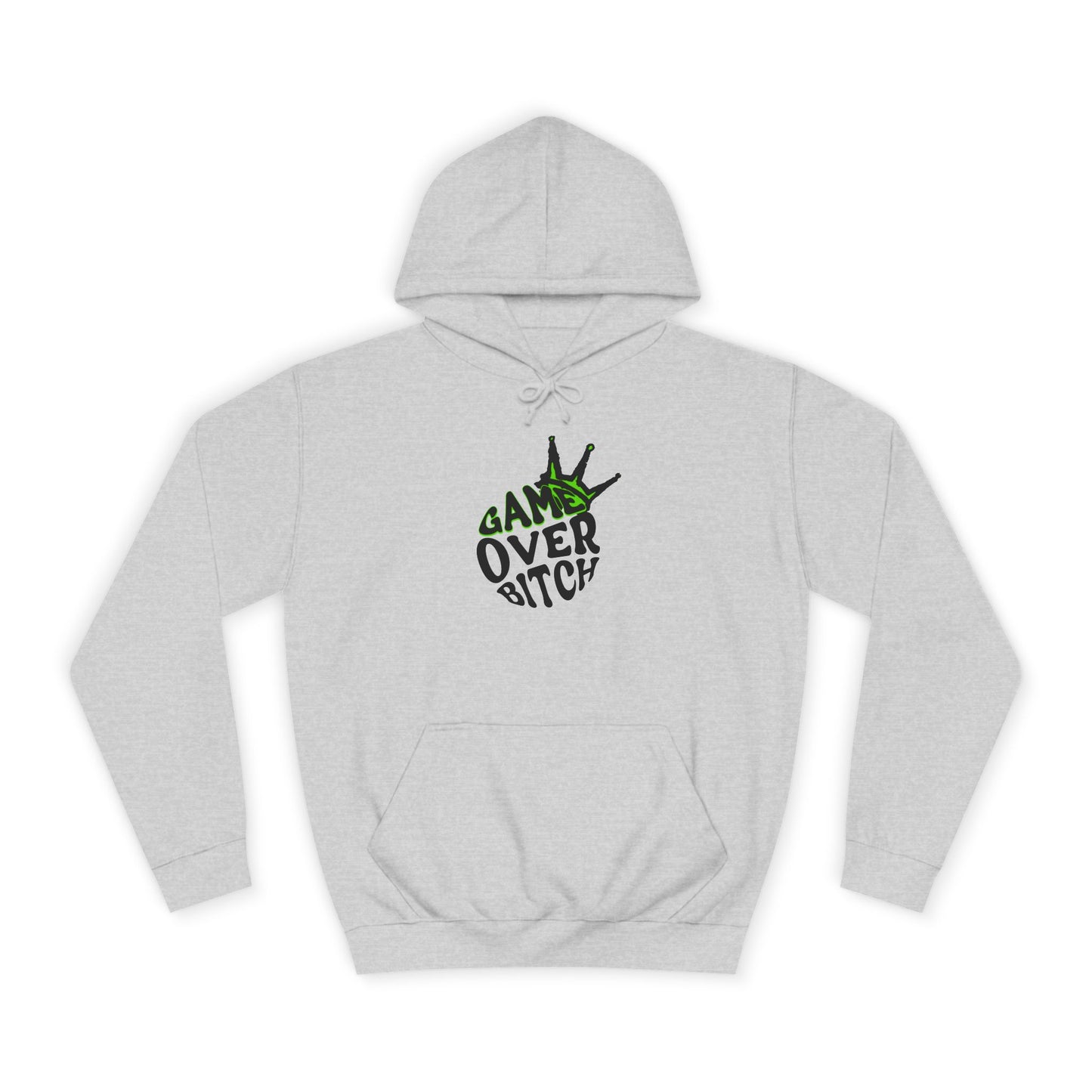 Unisex Hoodie - 'Game Over Bitch' Graphic Sweatshirt for everyone