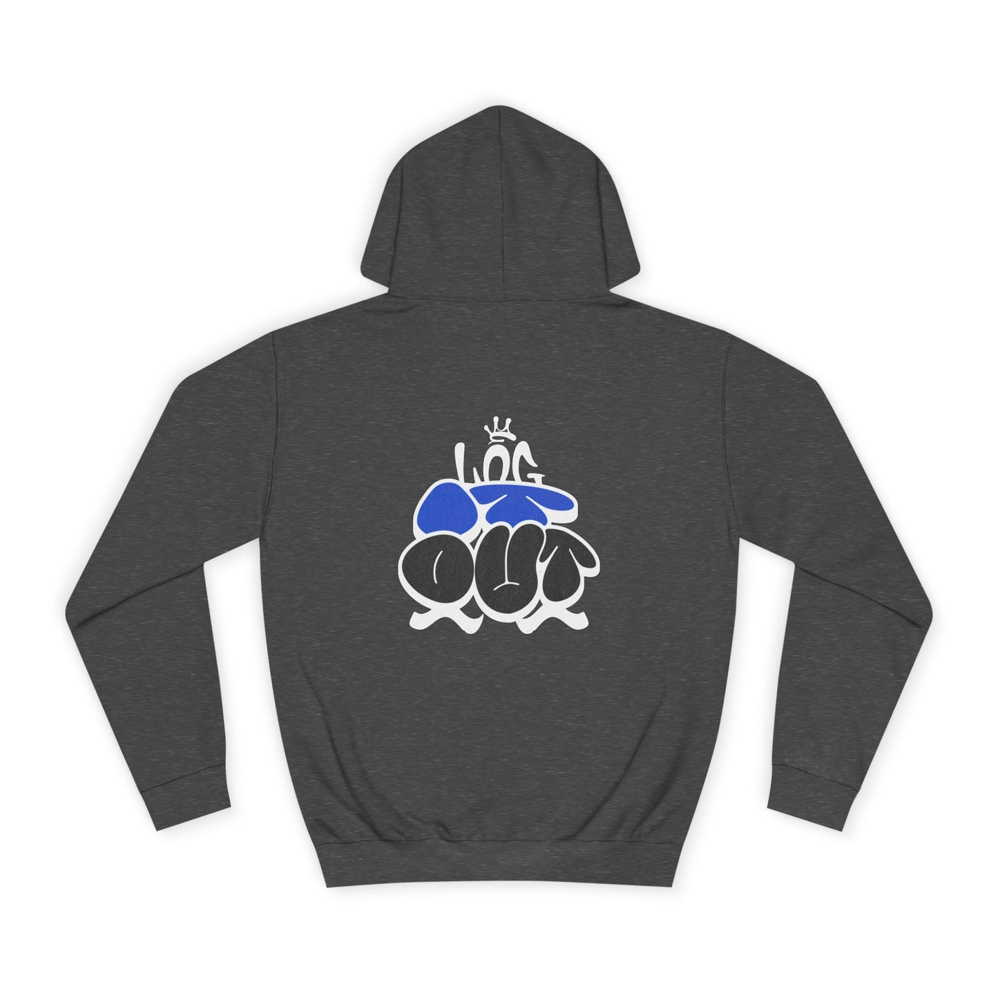 Stylish Unisex Log it out Hoodie, Cozy Wear, Trendy Sweatshirt, Gift, Casual Everyday Hoodie