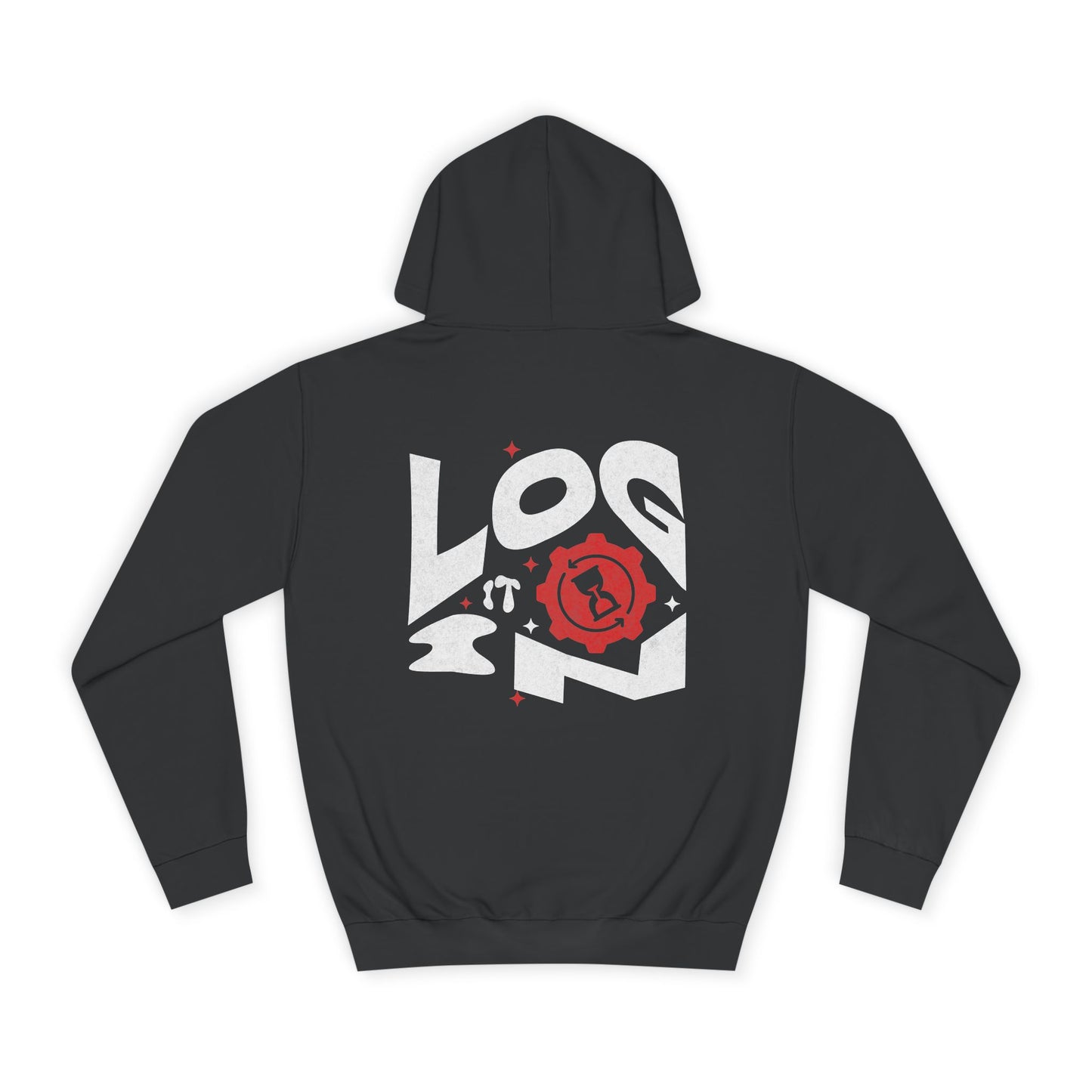 Stylish Log it in Hoodie, Cozy Athletic Wear, Graphic Hoodie, Trendy Apparel, Perfect for Life