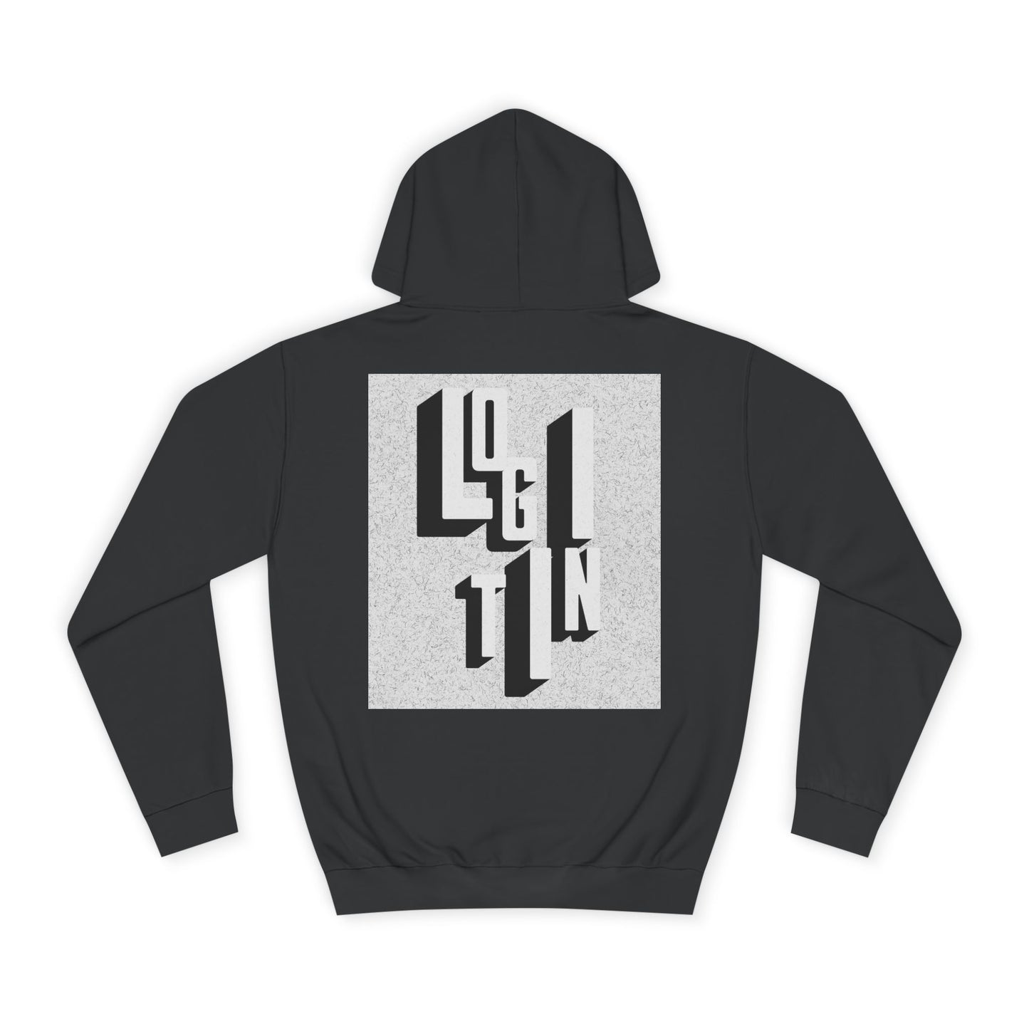 Minimalist Hoodie, Unisex Sweatshirt, Cozy Campus Wear, Student Gift, Modern Graphic Hoodie
