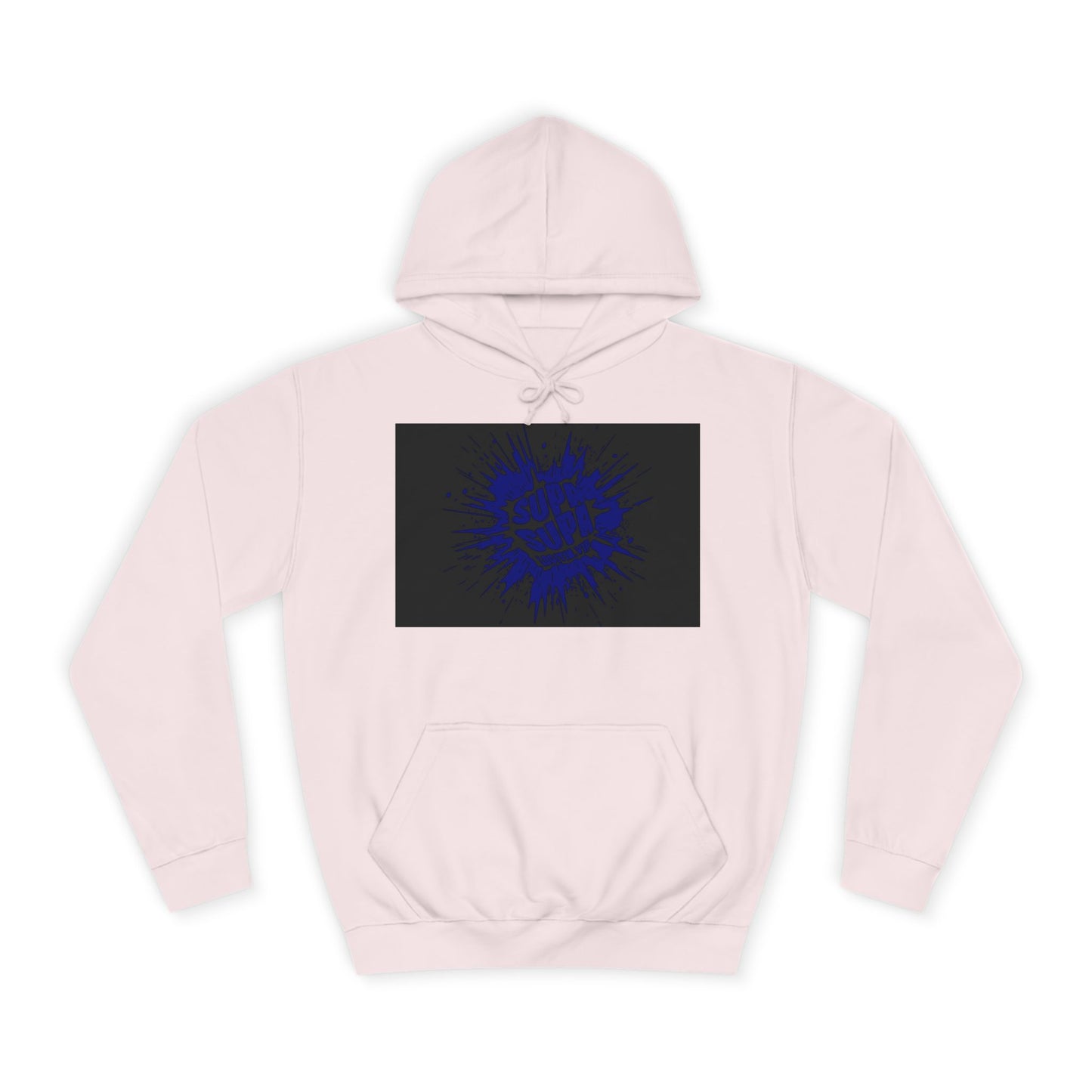 Unisex Supa Supa Hoodie with Bold Graphic Design, Comfortable Casual Wear, Ideal for Everyday, Perfect for Gifting, Spring and Fall Fashion