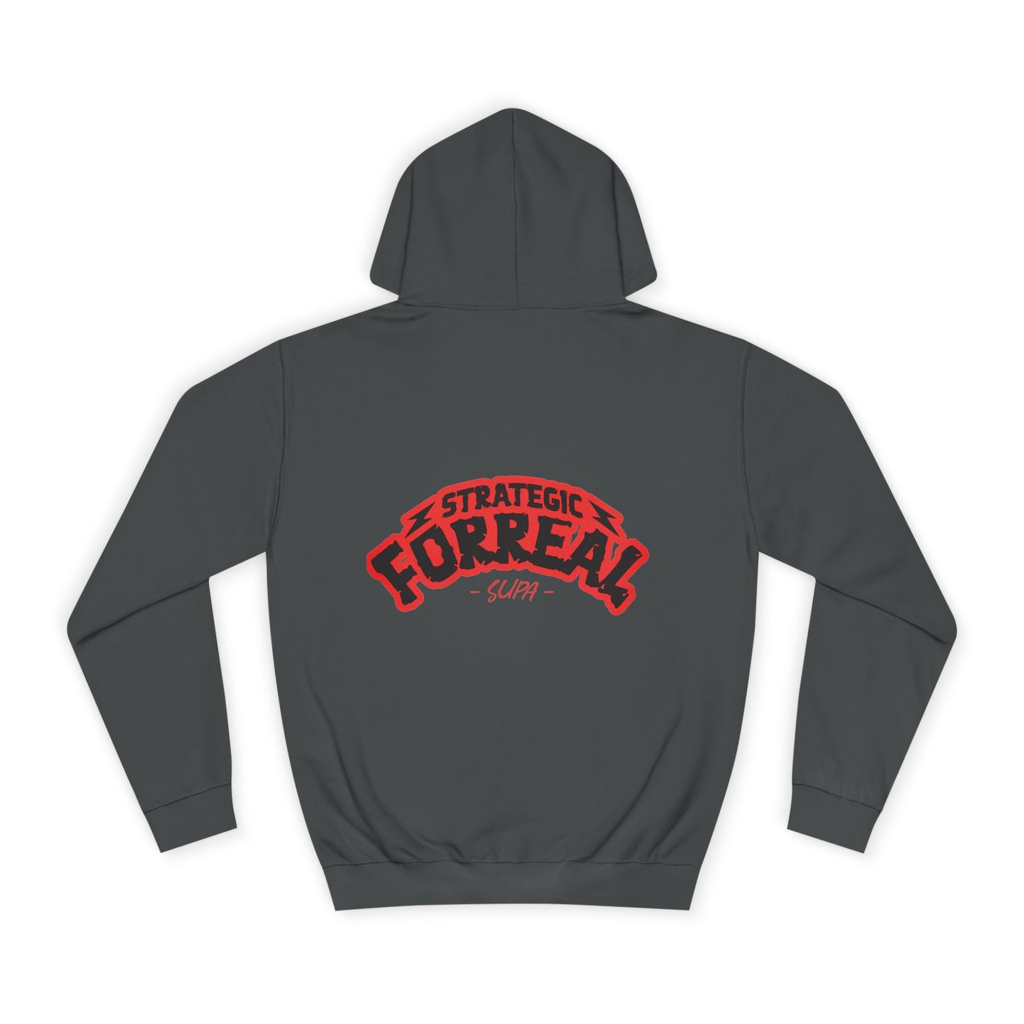 Unisex Hoodie - Strategic Forreal Design, Perfect for Casual Wear