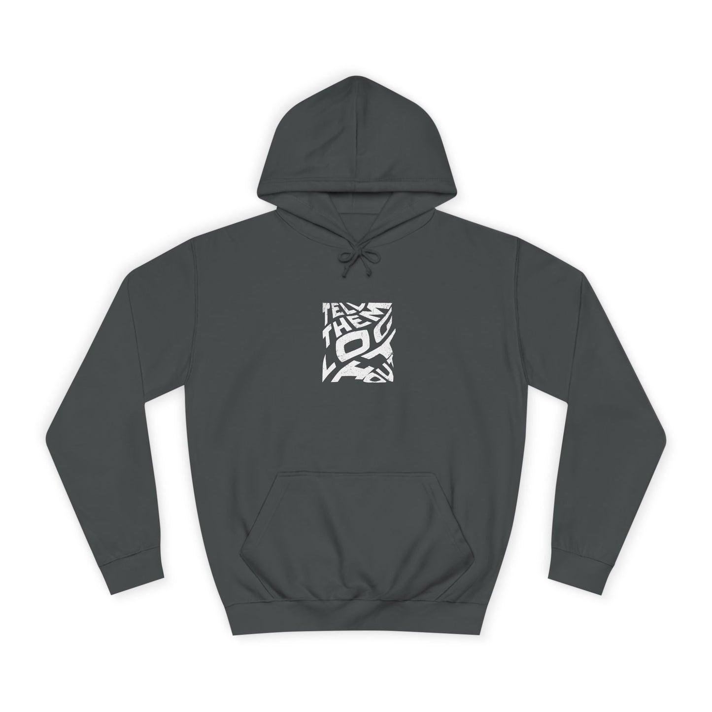 Unisex Hoodie: Bold Statement Log it in, Casual Outfits, Cozy Nights, Trendy Spirit, Gift for Any one