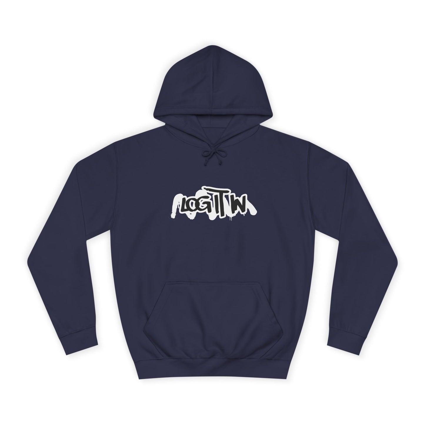 Unisex Log it in Hoodie with Trendy Graphic, Stylish Casual Wear, Gift, Apparel, Cozy Sweatshirt for Every Occasion