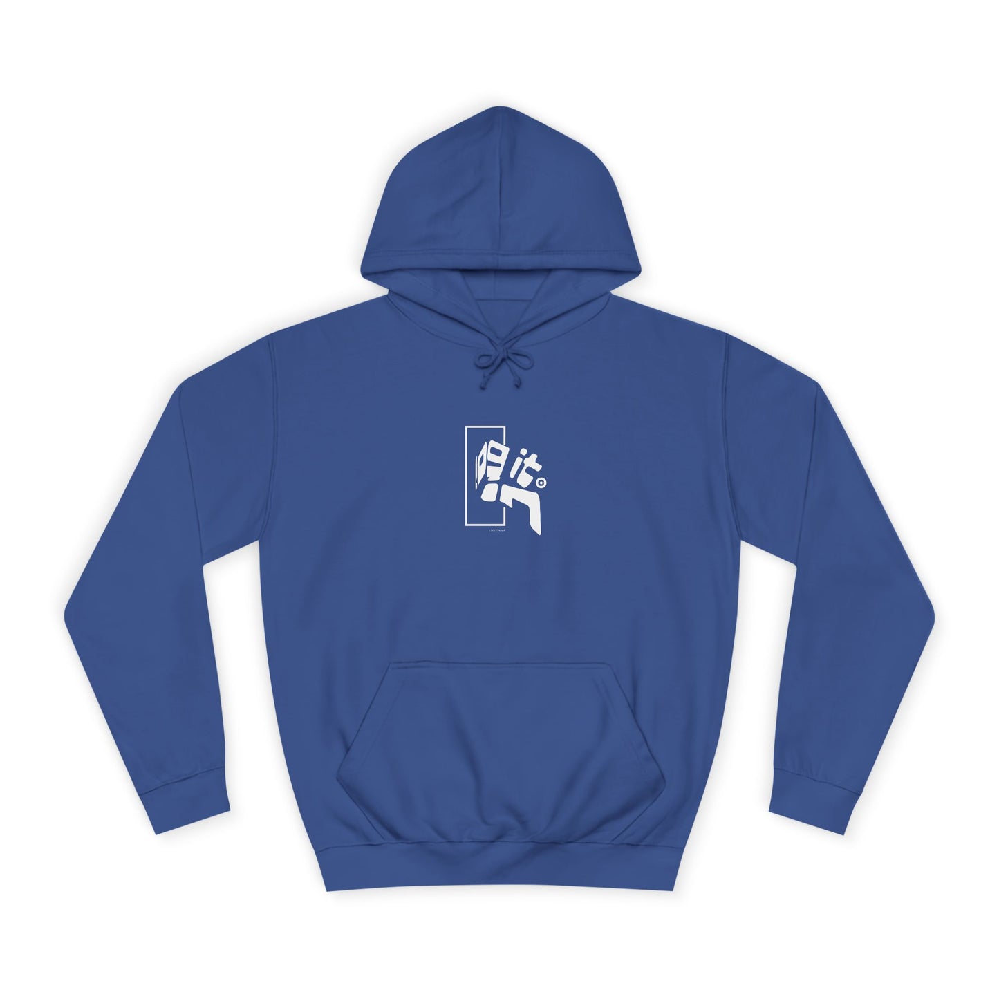 Unisex Log it in Hoodie with Bold Graphic, Casual Wear, Custom Apparel, Gift, Trendy Streetwear