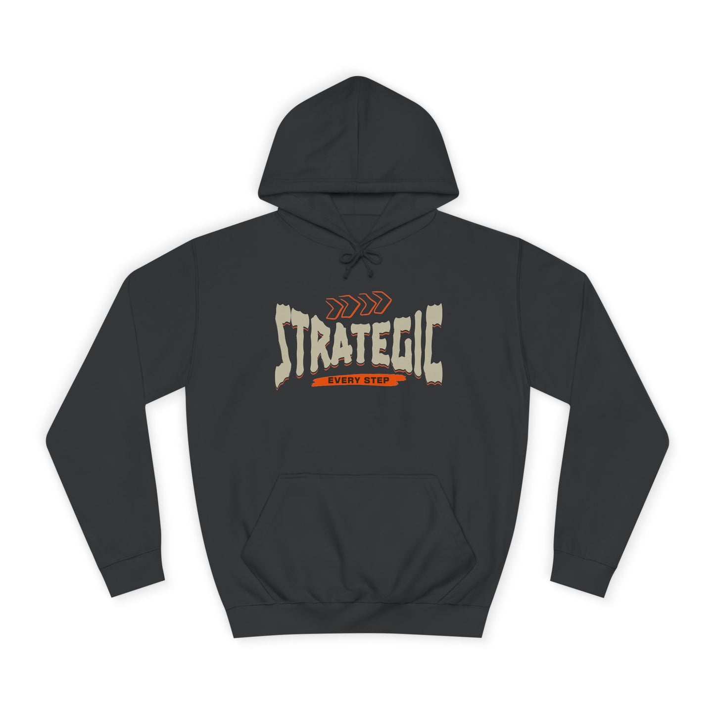 Strategic Unisex Hoodie - Every Step - Cozy Style for joints & Trendsetters
