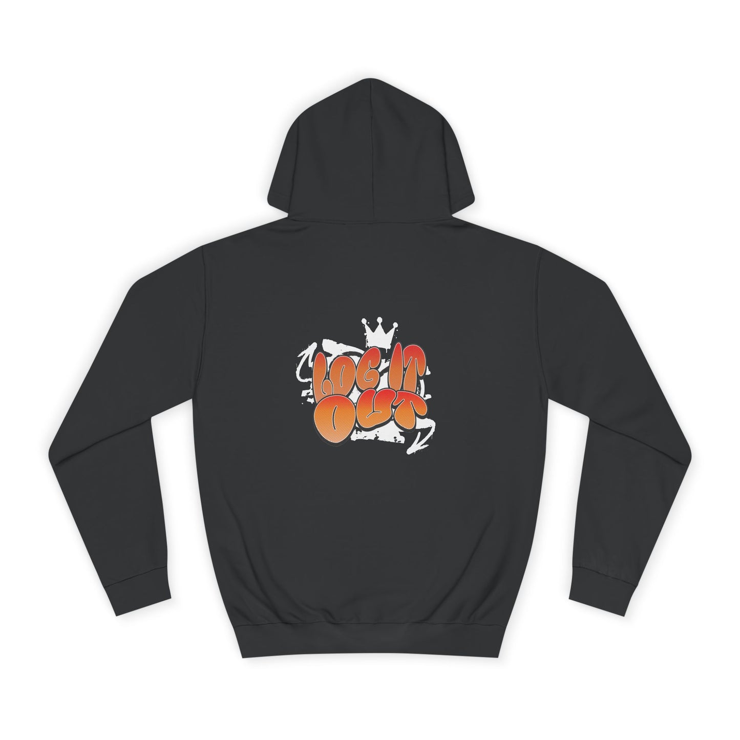 Unisex Hoodie - 'Log It Out' Trendy Comfort Wear