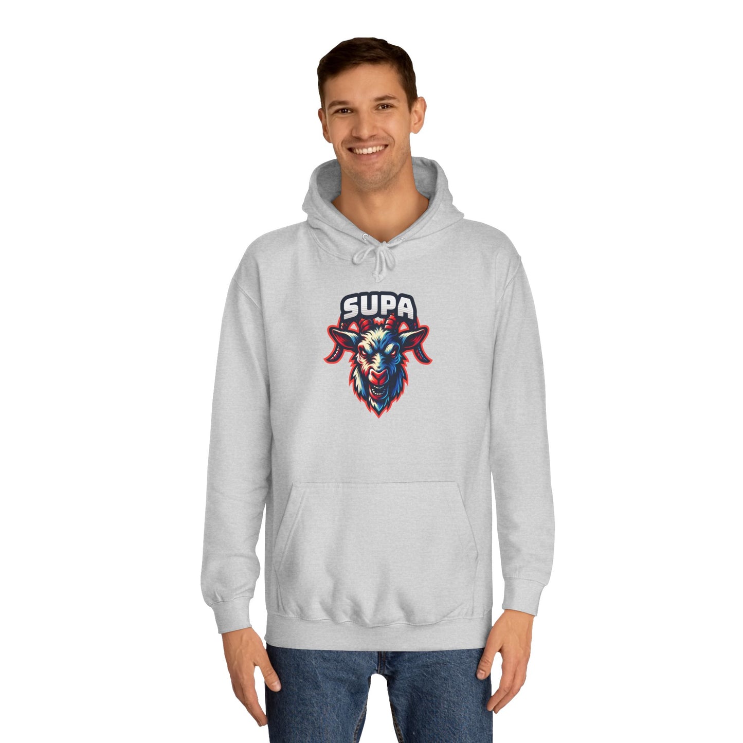 Supa Unisex Hoodie | Cool Gear, Graphic Sweatshirt, Gift, Casual Wear, Graphic Hoodie