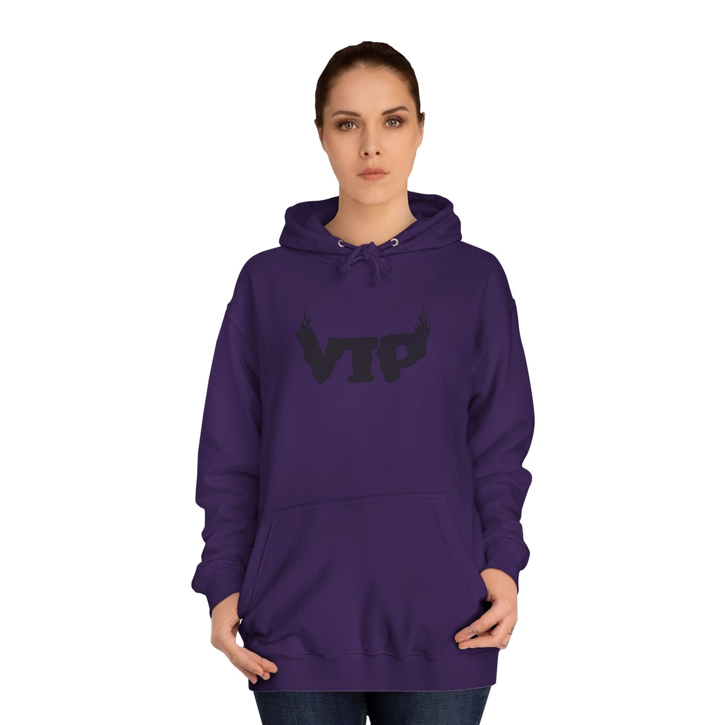 Unisex Hoodie with VIP Design, Comfy Sweatshirt, Trendy Casual Wear, Great for Events, Birthday Gift