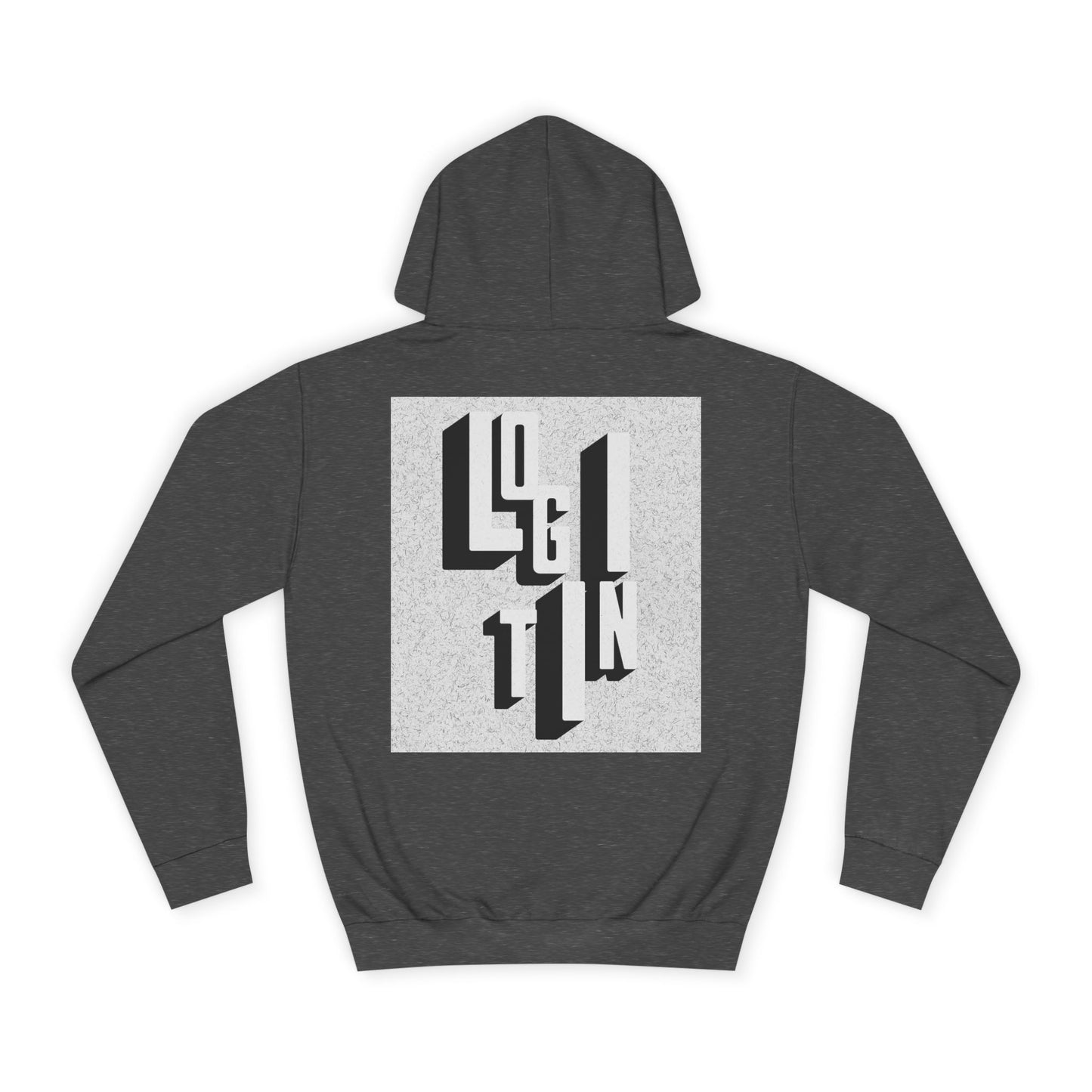 Minimalist Hoodie, Unisex Sweatshirt, Cozy Campus Wear, Student Gift, Modern Graphic Hoodie