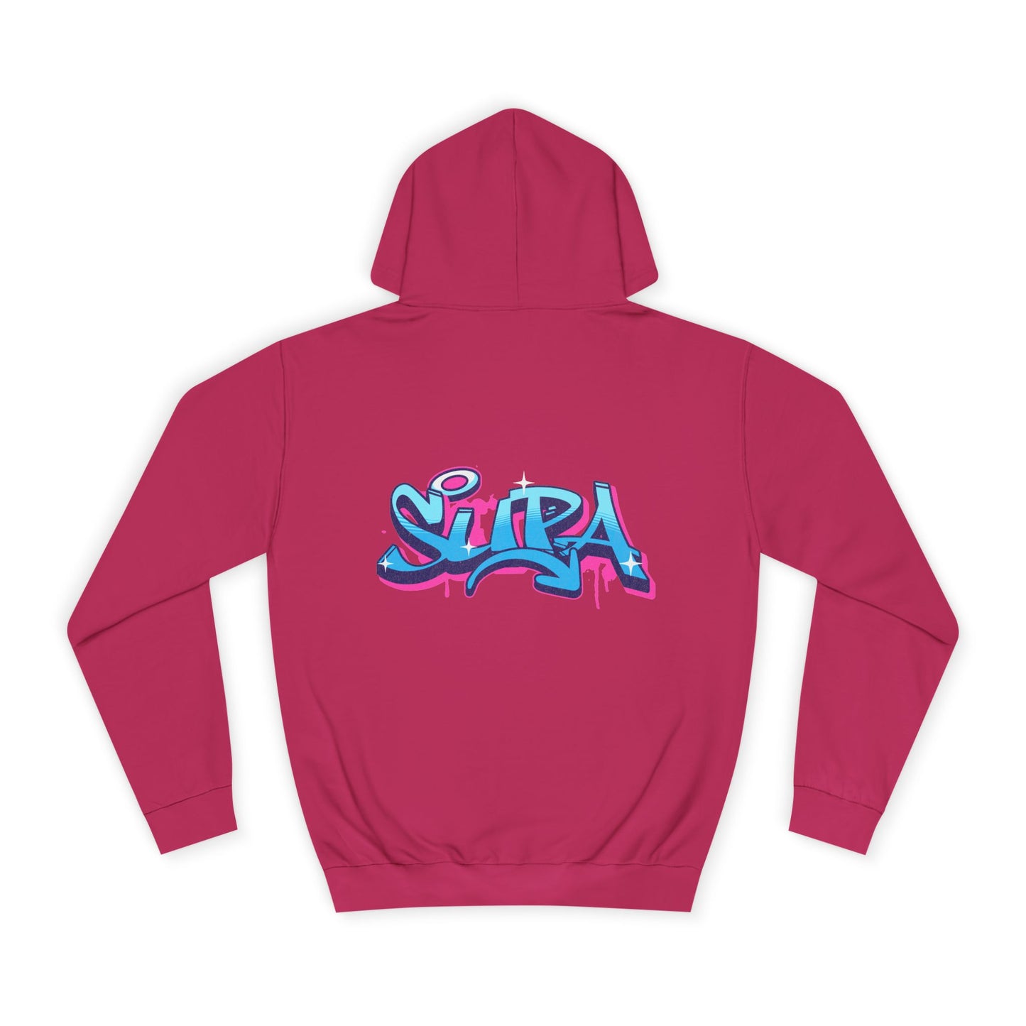 Unisex Hoodie with Colorful Graffiti Design - Casual Streetwear, Custom Apparel, Gift, Everyday Wear, Cozy Layering
