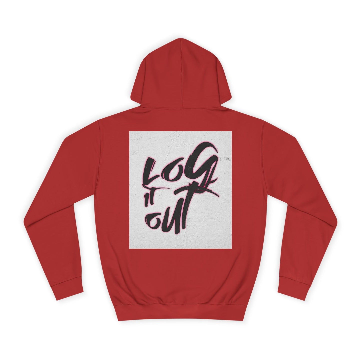 Stylish Unisex Hoodie for Casual Comfort, Perfect for Every day, Log It Out Design, Gift, College Apparel,