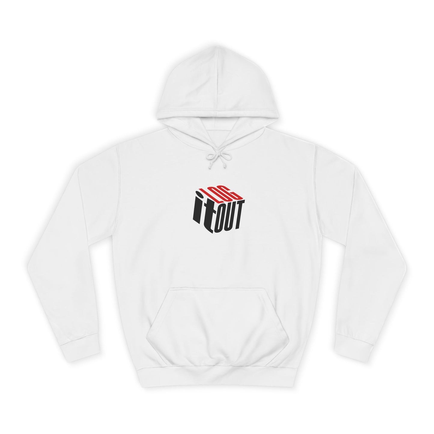 Stylish Unisex Log it out Hoodie with Trendy Graphic, Casual Wear, Cozy Gift, Fun Hoodie for Everyday Use,