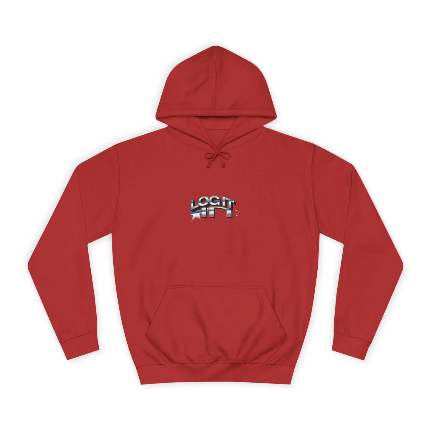 Unisex Hoodie - Log it in Design, Ideal, Cozy Gift, Custom Apparel, Perfect for Graduation, Casual Wear