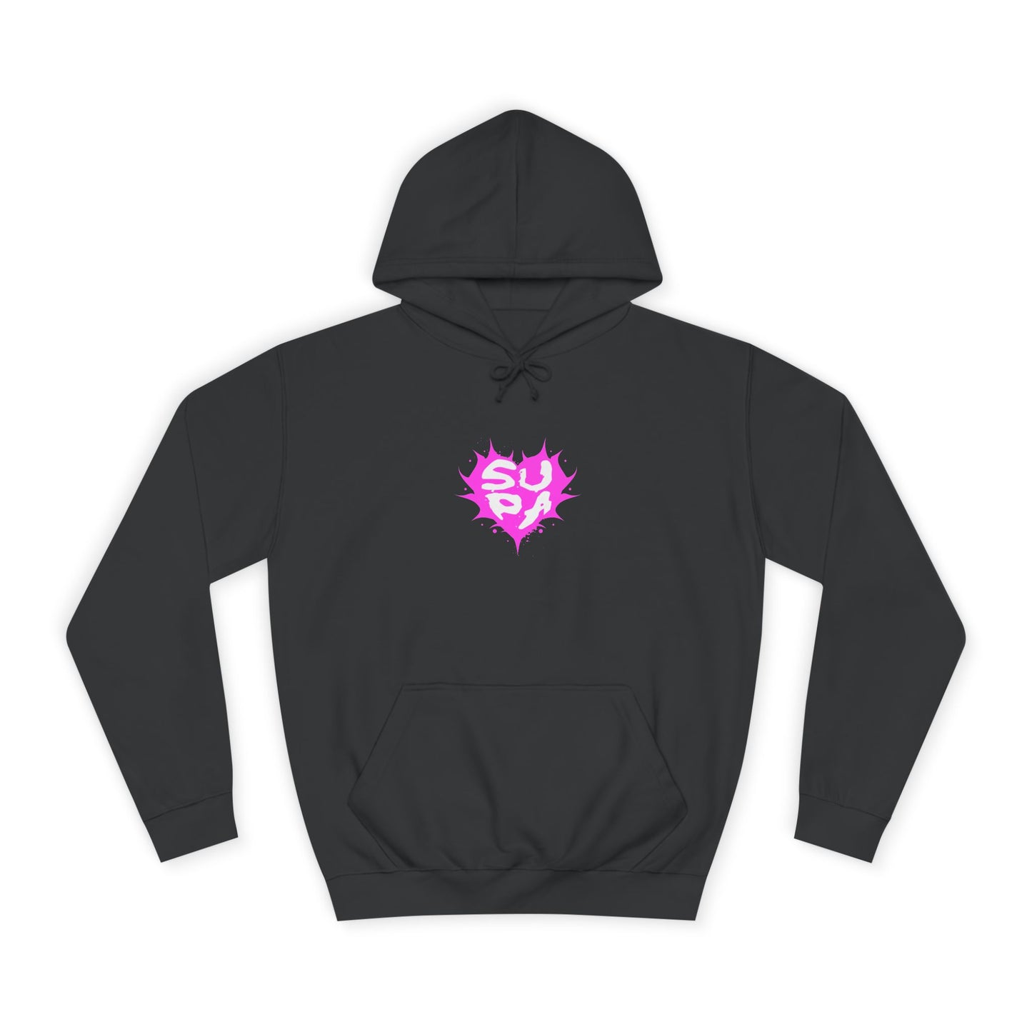 Supa Vibe Unisex Hoodie | Trendy Sweatshirt for, Casual Wear,Life, Gift for Graduates, Unique Fashion Statement