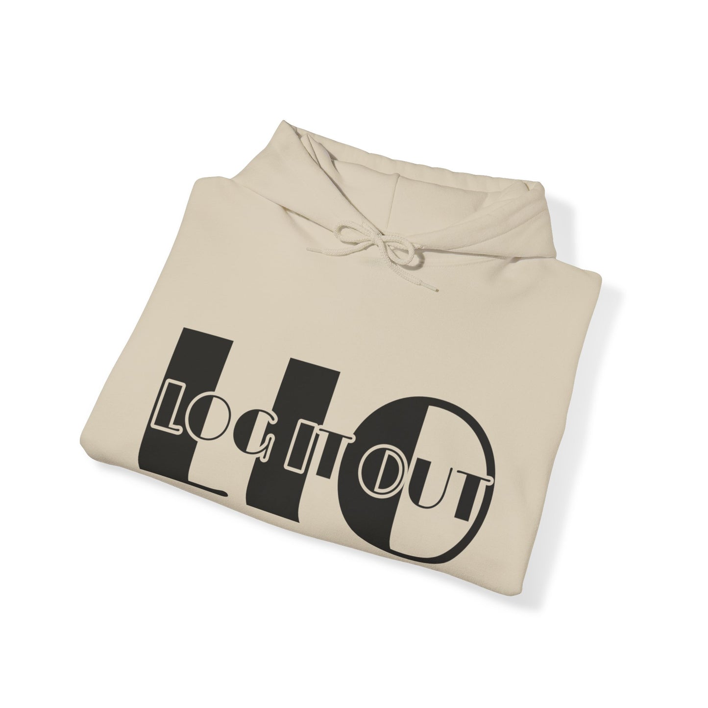 Log it out Unisex Heavy Blend™ Hooded Sweatshirt