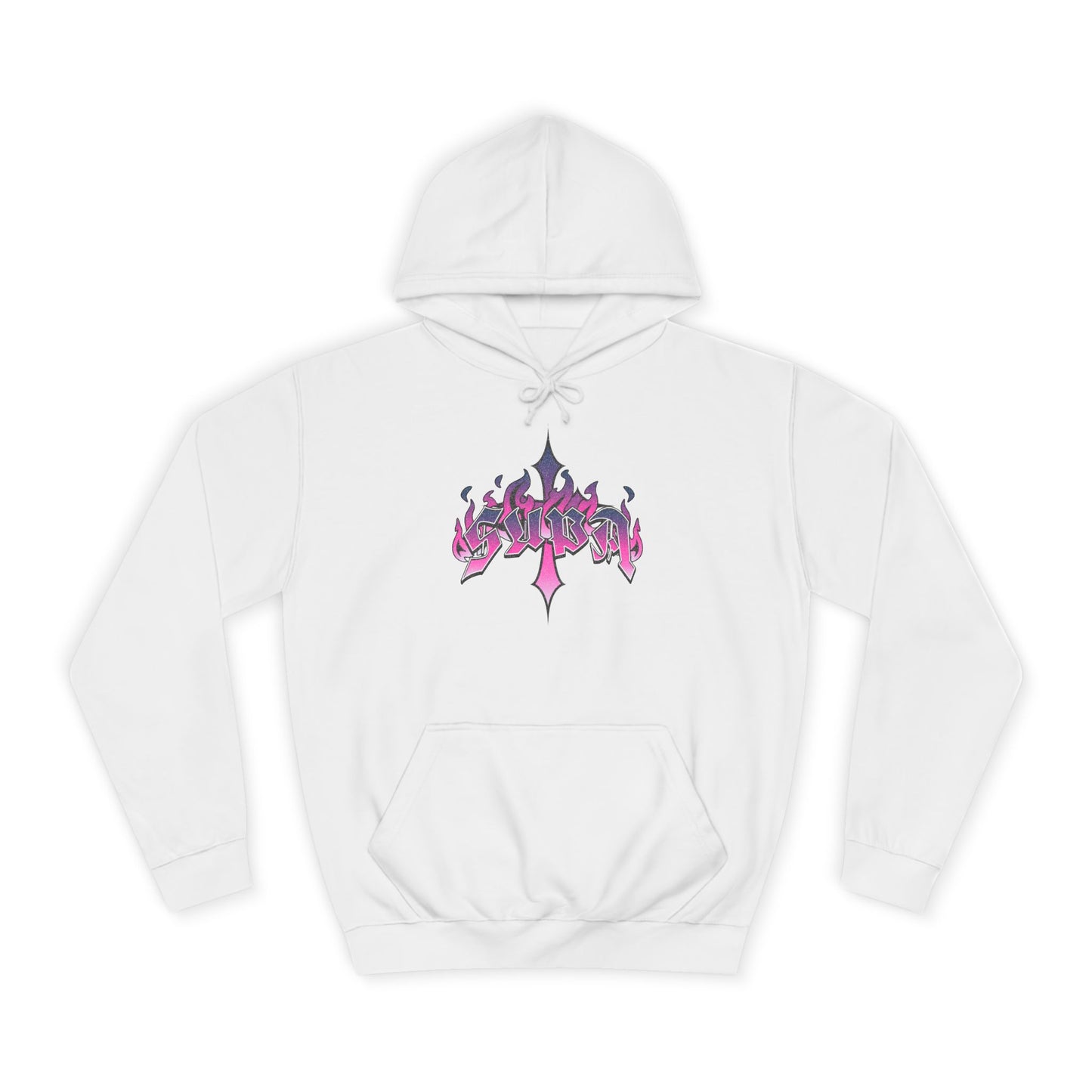 Trendy Unisex Supa Hoodie with Bold Graphic Design