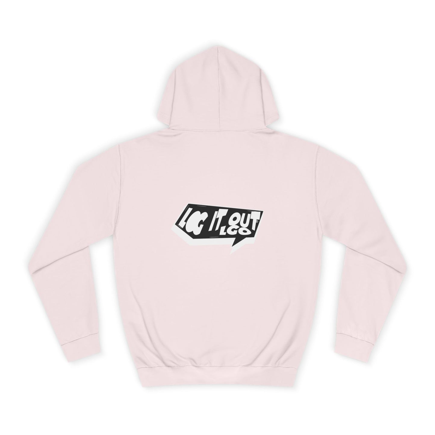 Chill Vibes Unisex Log it out Hoodie - Perfect for Campus Wear, Gifts, Casual Outfits, Fall/Winter Style, Cozy Fashion