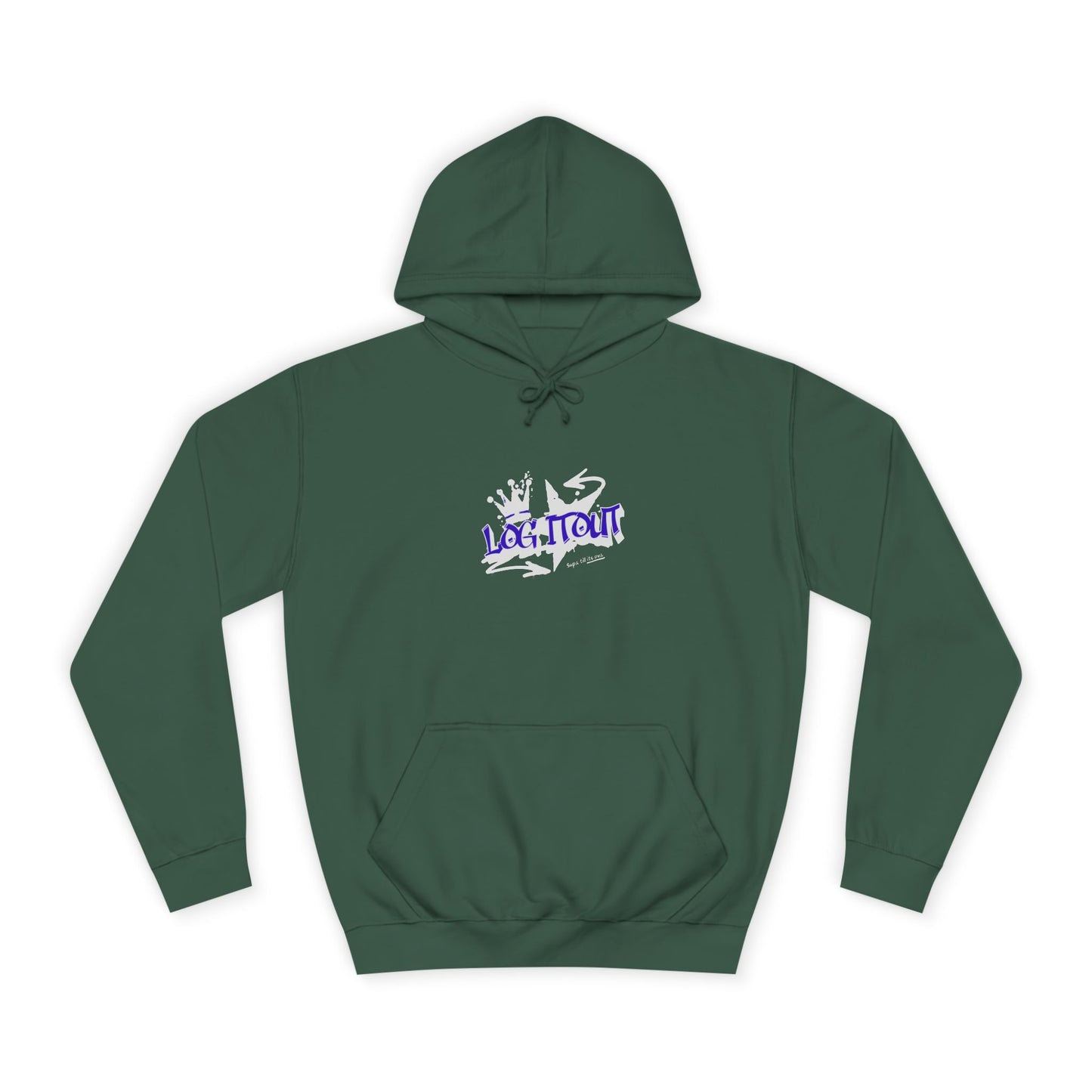 Casual Log it in Hoodie, Unisex Apparel, Trendy Wear, Cozy Street Style, Ideal Gift, Comfortable Fashion