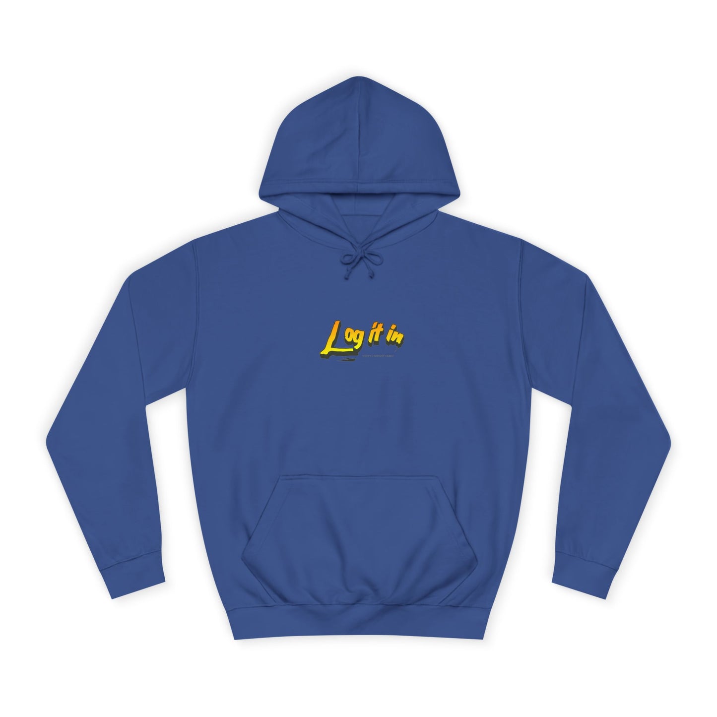 Vibrant Unisex Hoodie - Perfect for Every day Life, Cozy Fall Days, Gifts, Casual Wear, Log it In Design