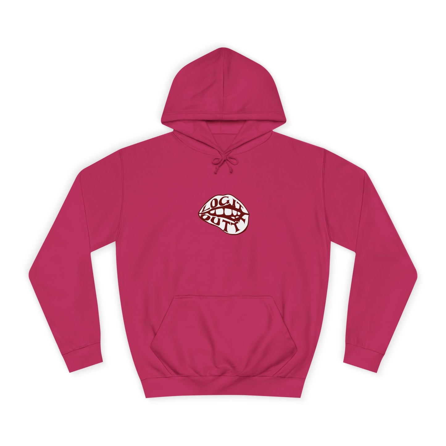 Log it out Unisex Hoodie - Funny Graphic Sweatshirt, Gifts for Life, Unique Wear, Trendy Hoodie