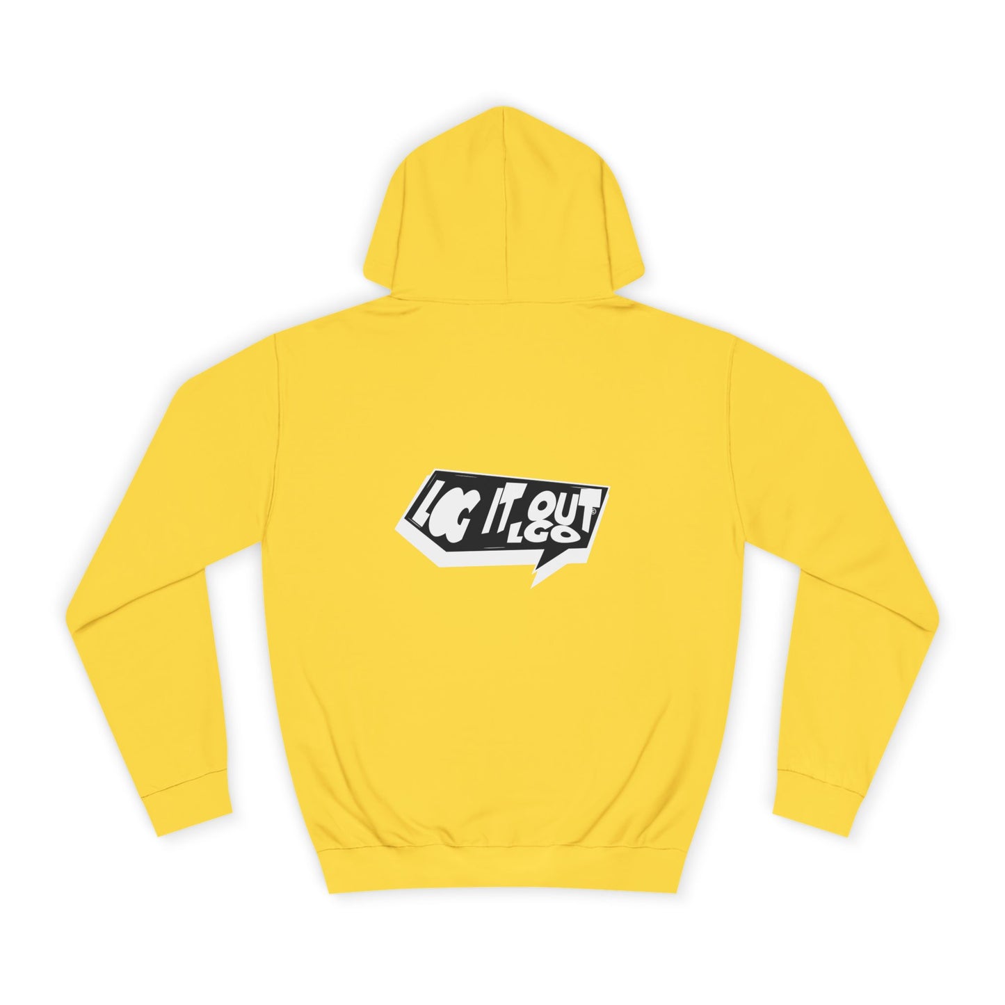 Chill Vibes Unisex Log it out Hoodie - Perfect for Campus Wear, Gifts, Casual Outfits, Fall/Winter Style, Cozy Fashion