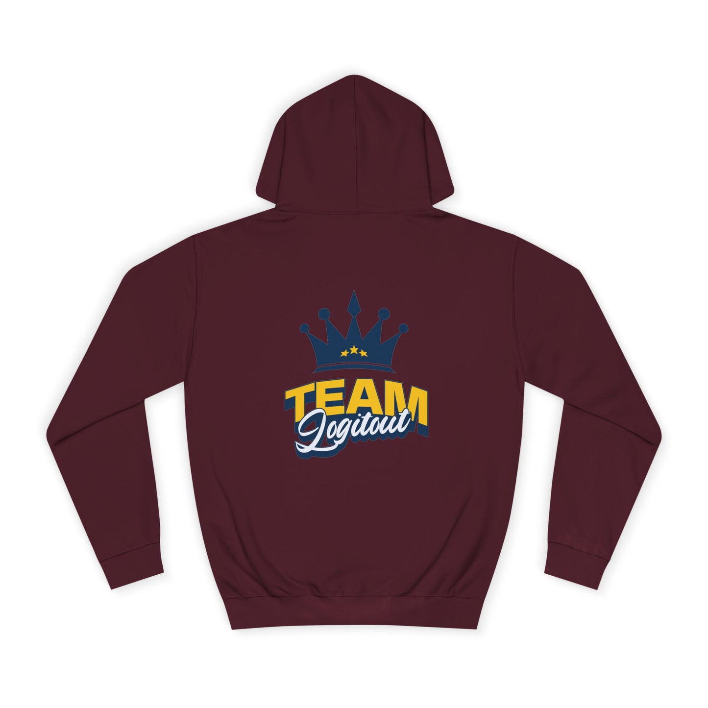 Unisex Hoodie with Team Log it out Design, Perfect for Game Day,Every Day Life, Events, Trendy Gifts