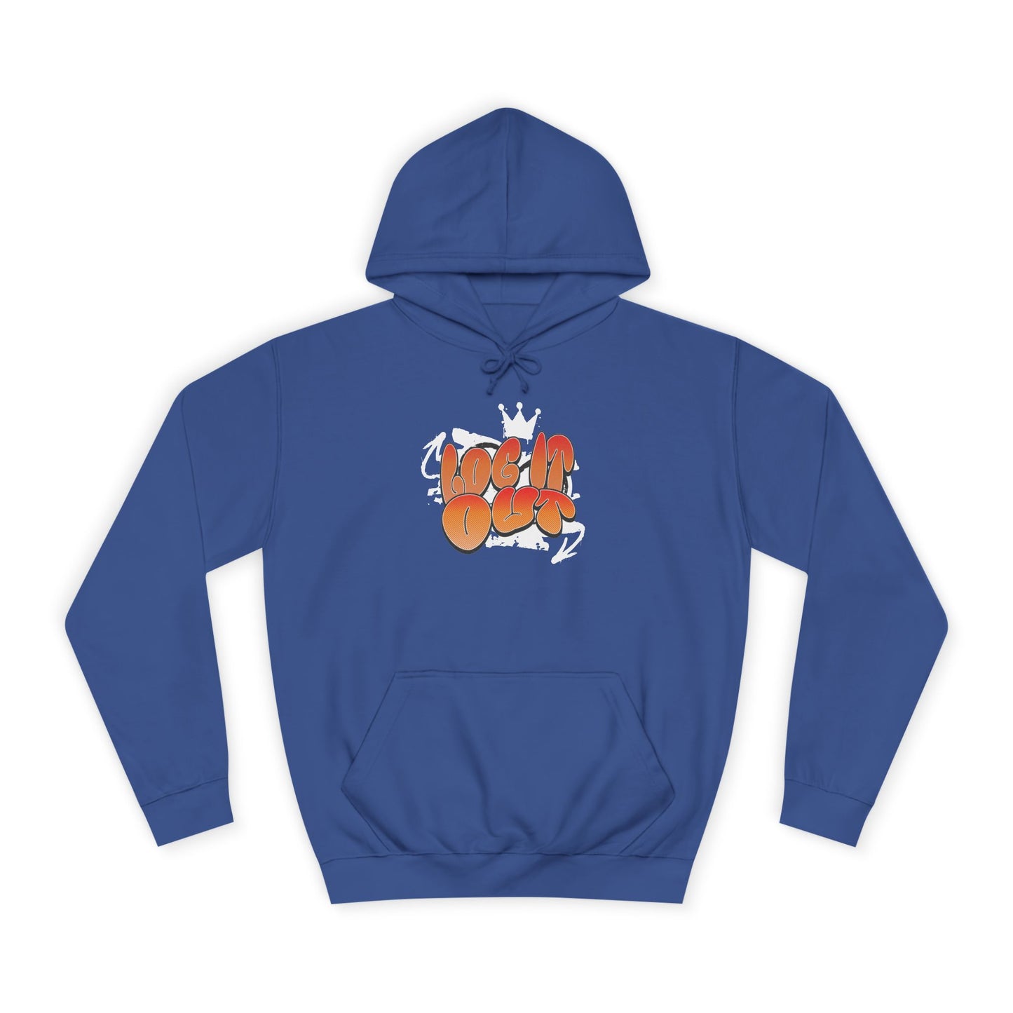 Unisex Hoodie - 'Log It Out' Trendy Comfort Wear