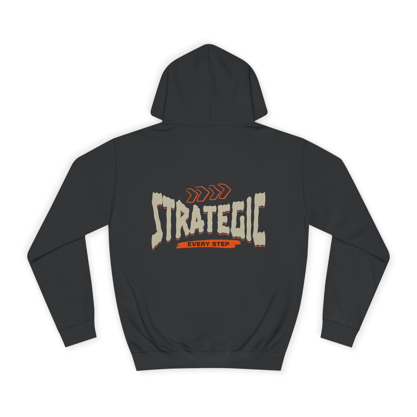 Strategic Unisex Hoodie - Every Step - Cozy Style for joints & Trendsetters