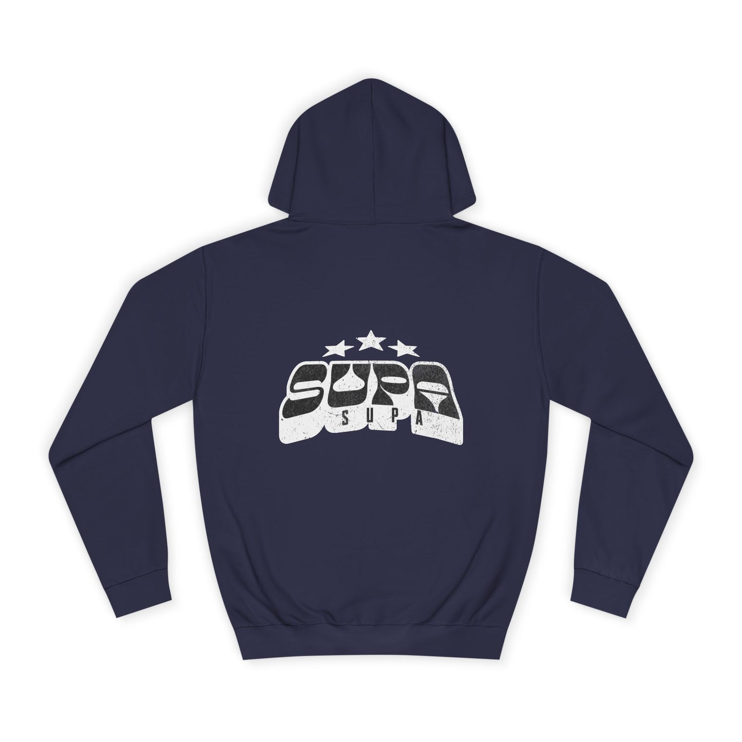 Unisex Hoodie with Bold SUPA Graphic, Casual Wear, Custom Apparel, Gift, Street Style, Everyday Comfort